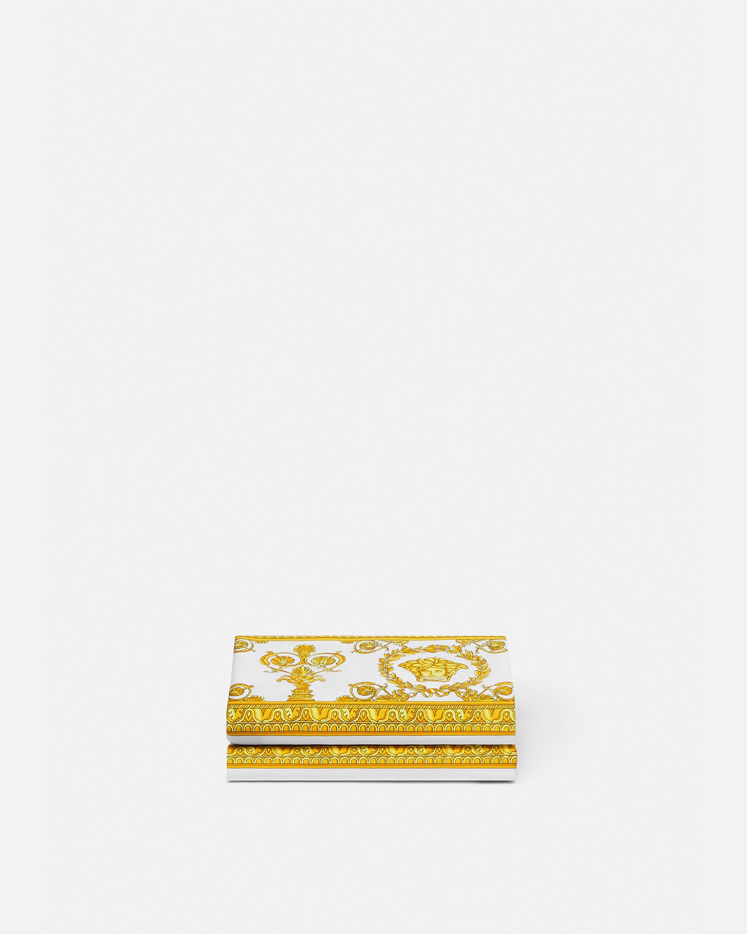 Versace Taies D'oreiller Full/queen I ♡ Baroque In White
