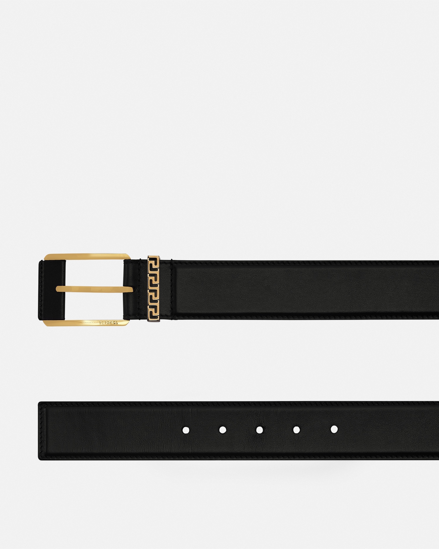 Greca Leather Belt 1.6"