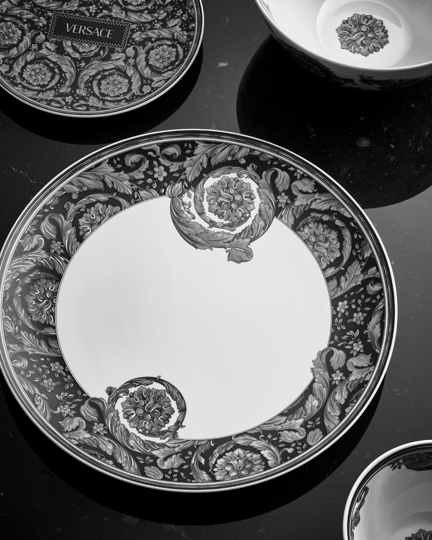 Versace Barocco Haze Plate 27 Cm