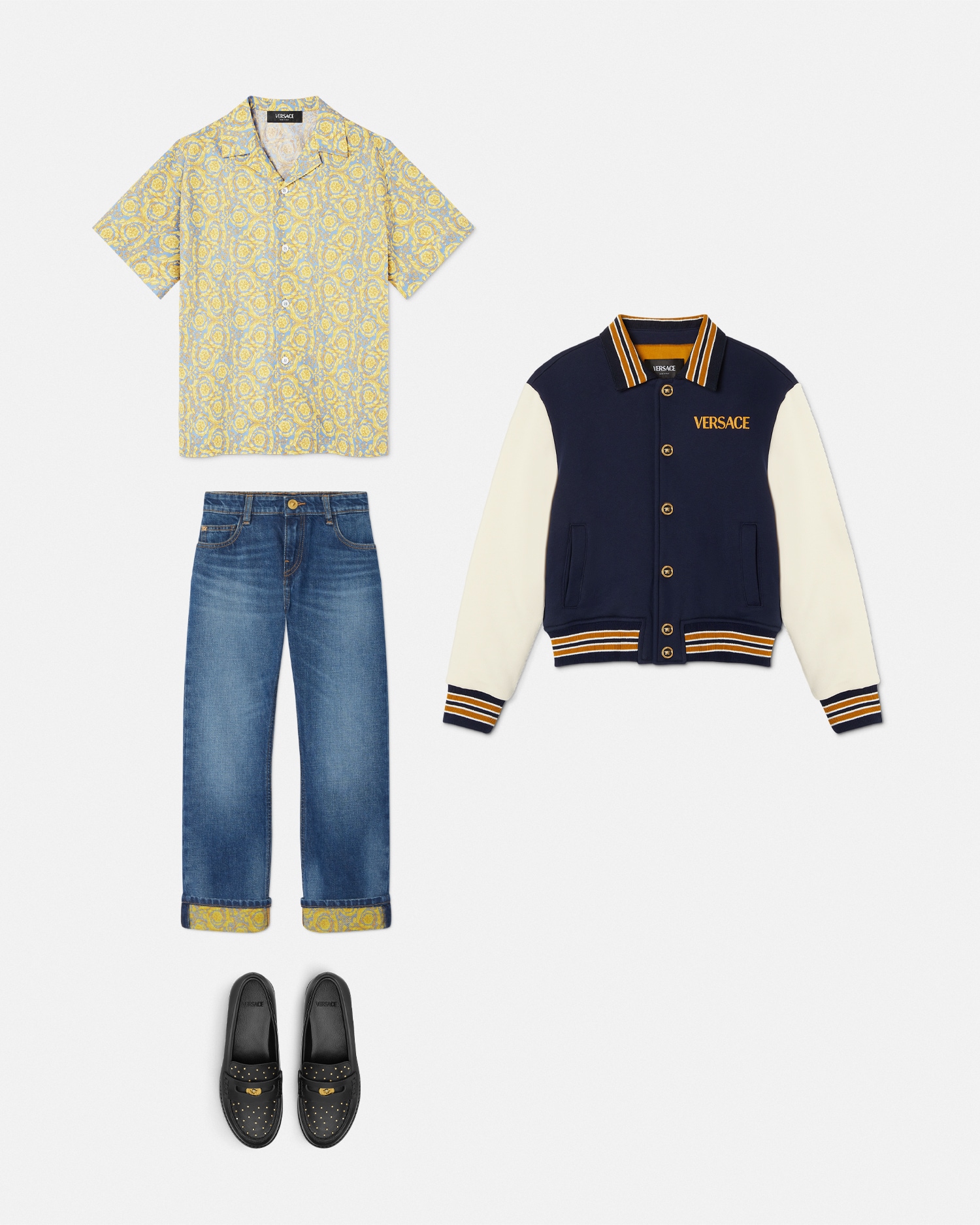 Barocco Allover Kids Shirt