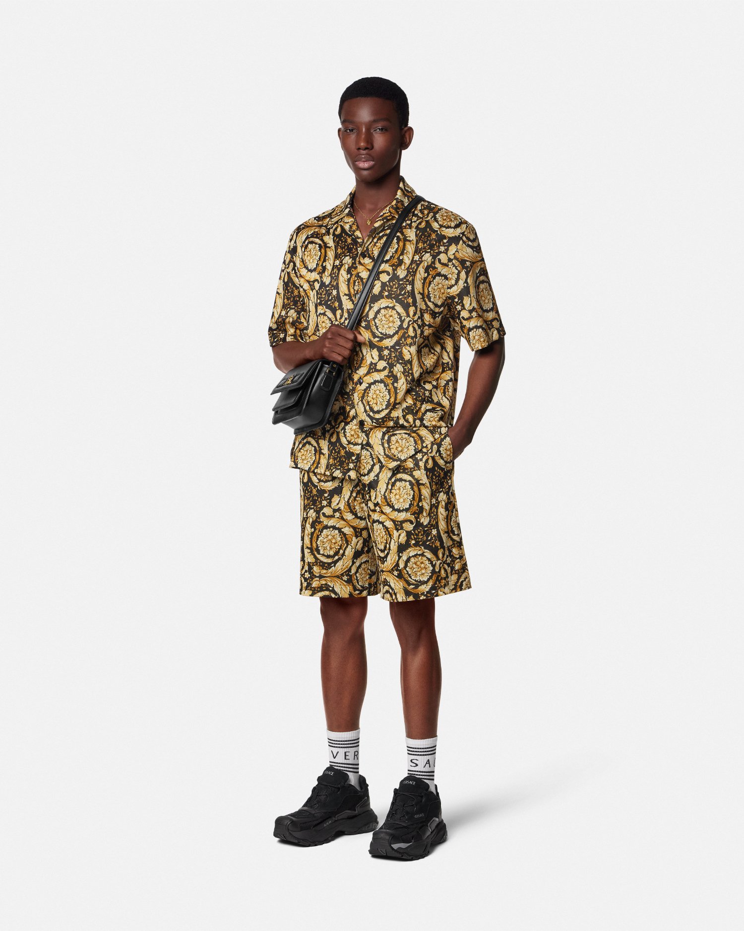 Barocco Jacquard Sweat Shorts