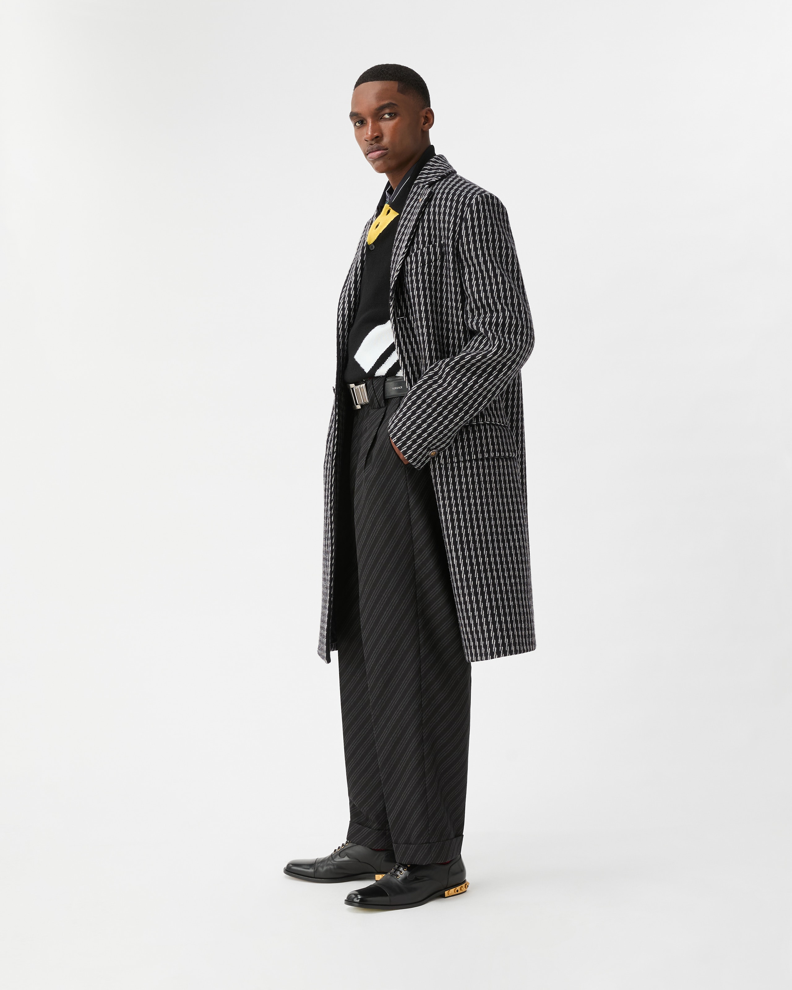 Versace Coats for Men | US Online Store