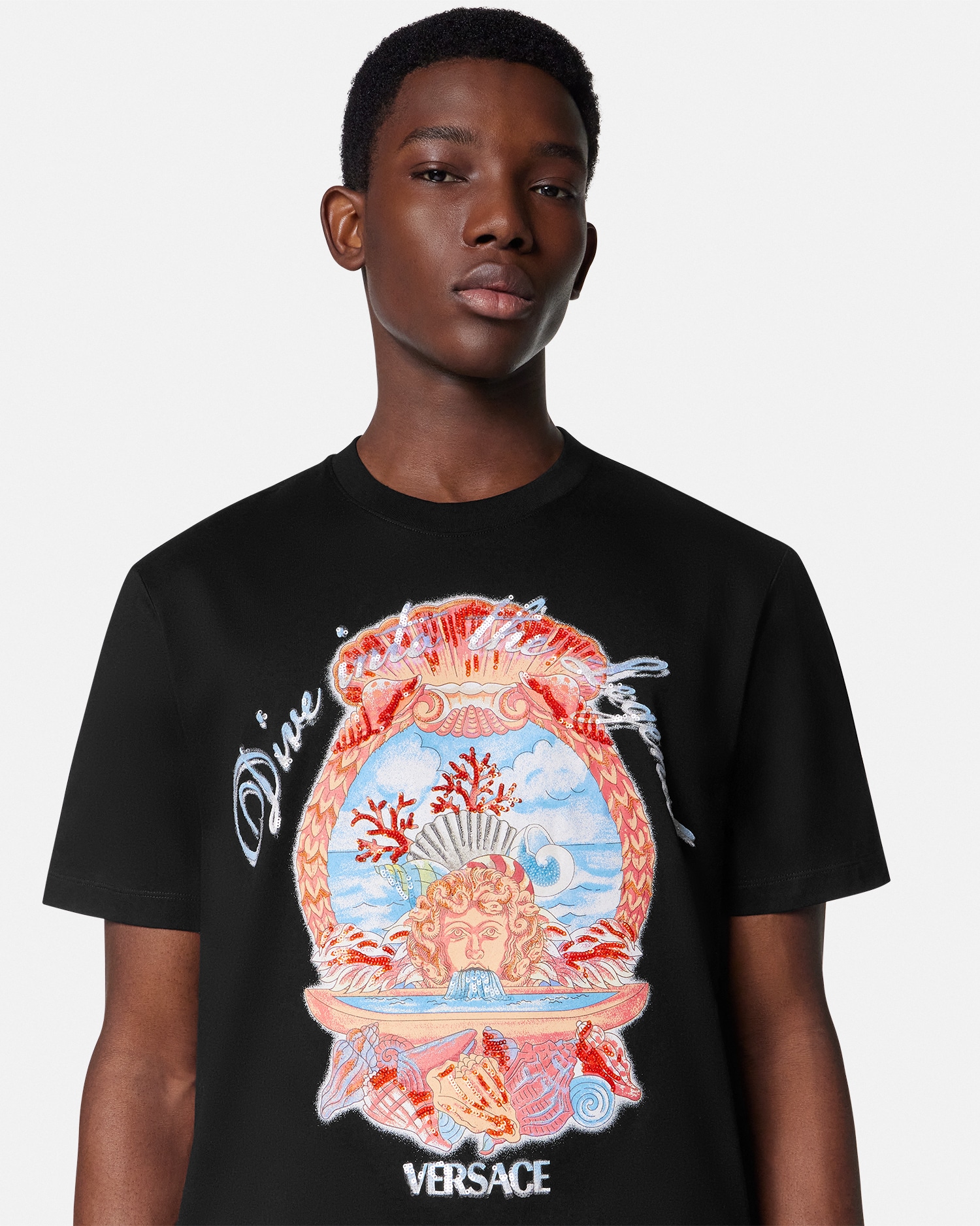 Embroidered Dive Crest T-Shirt