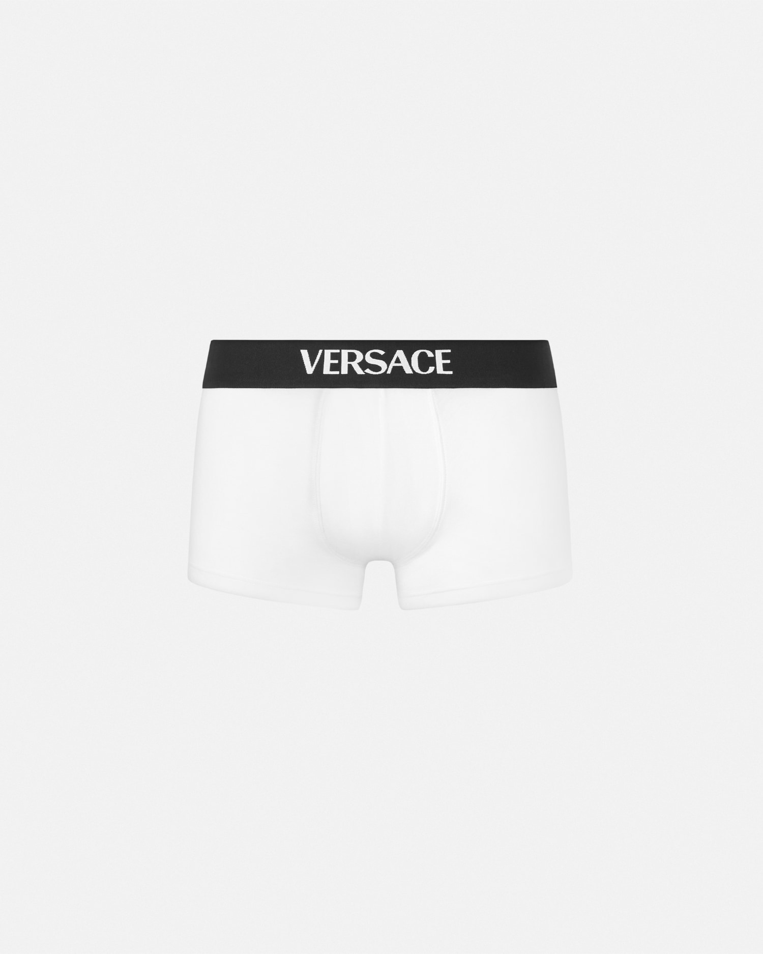 Cotton-Jersey Trunks Black | VERSACE US