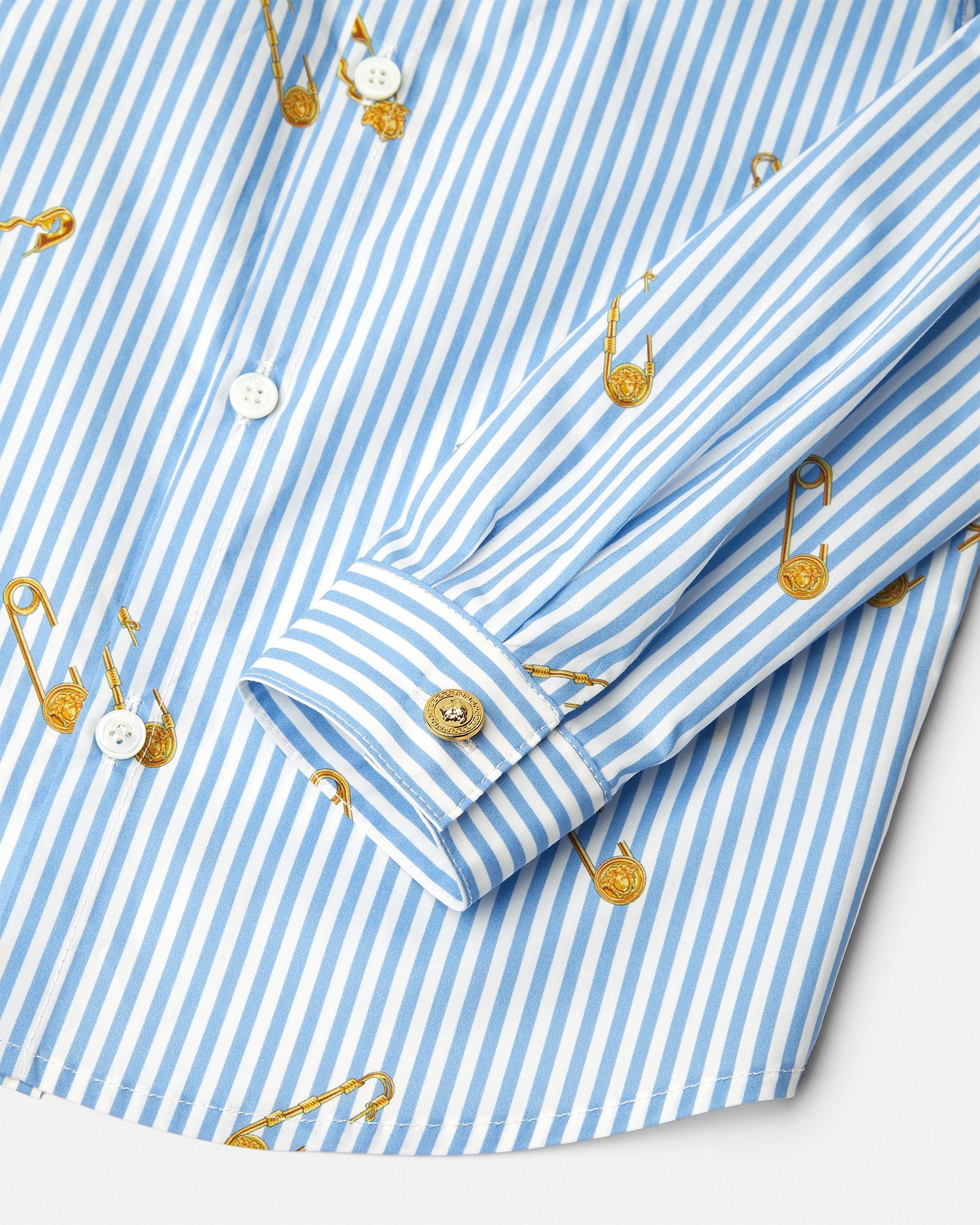Pinstripe Pin Kids Shirt