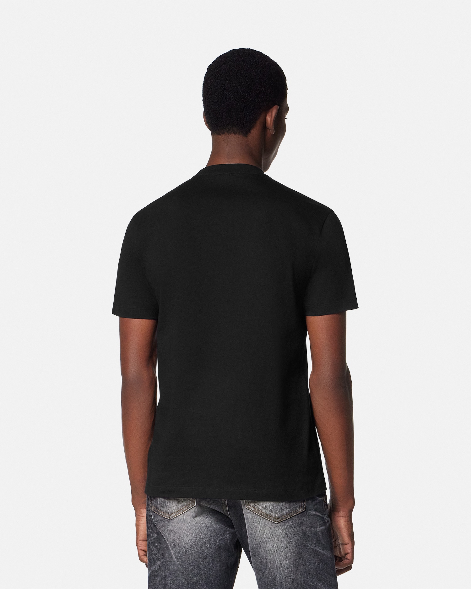 Crystal Embroidered Medusa Study T-Shirt