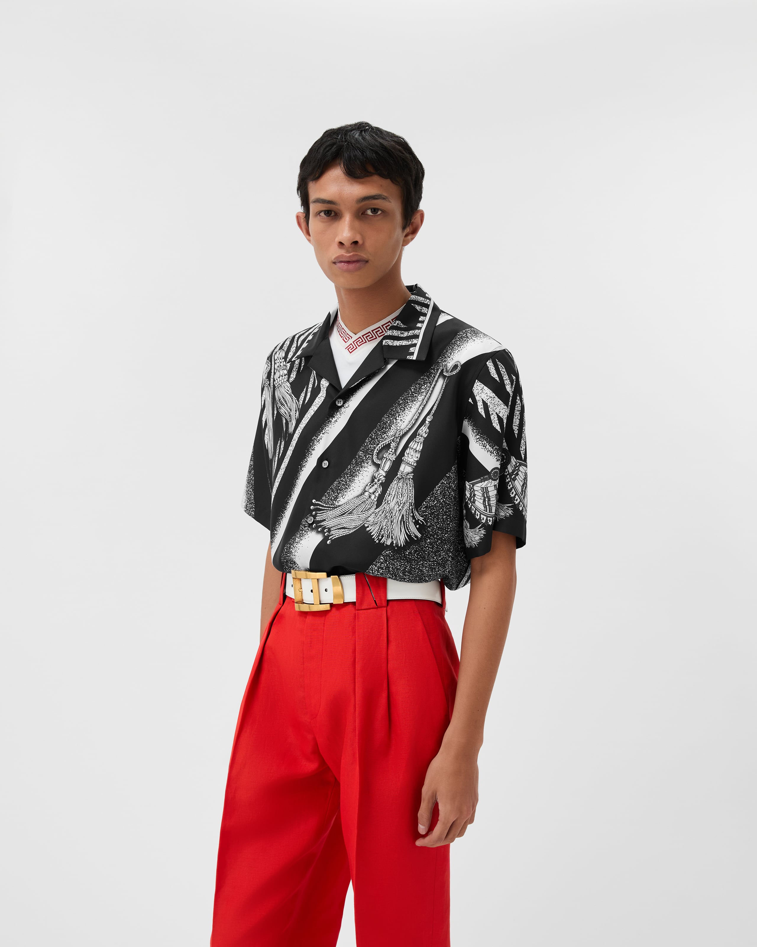 versace dress shirts sale Men's Versace Button Up Shirts