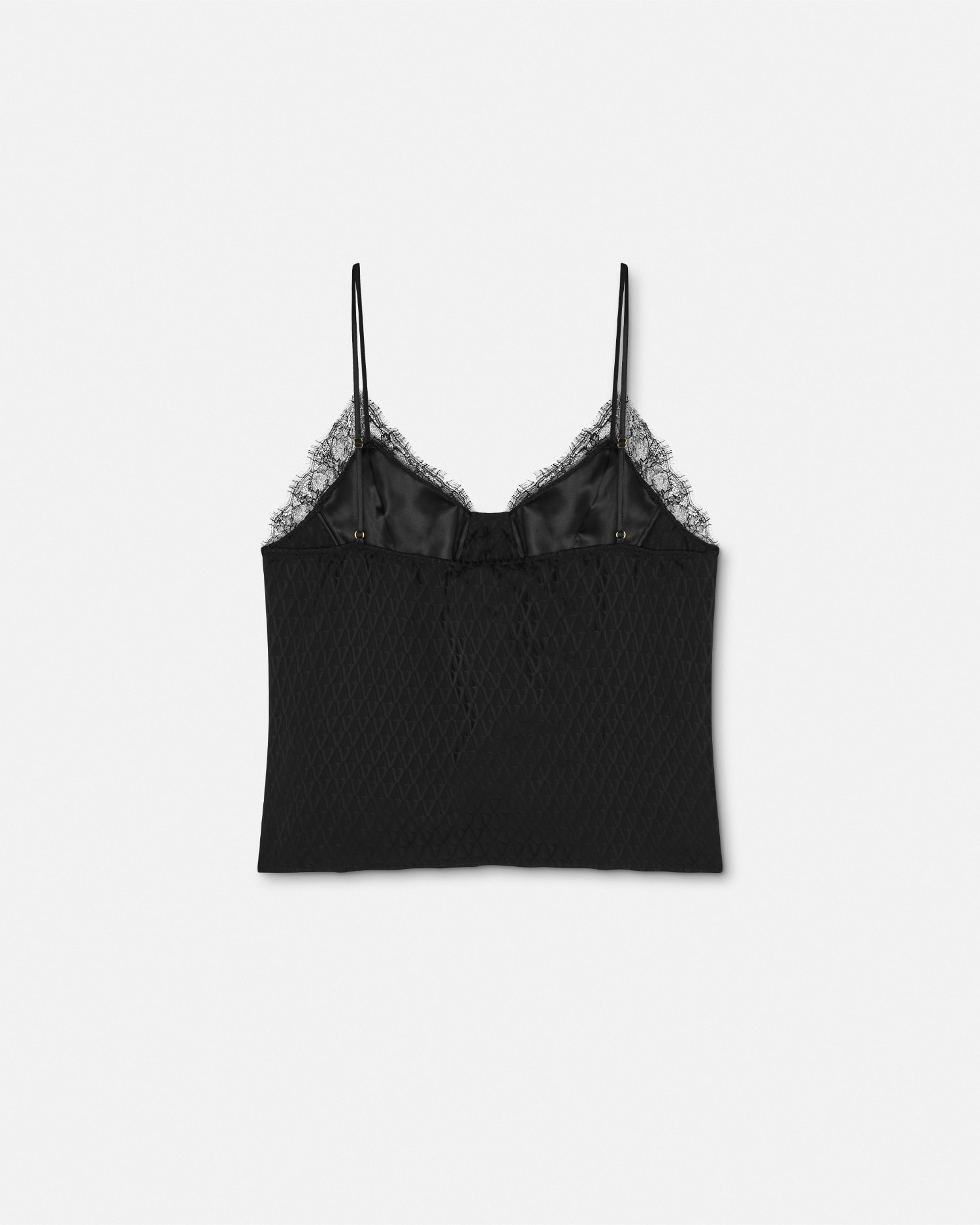 V Allover Silk Slip Camisole