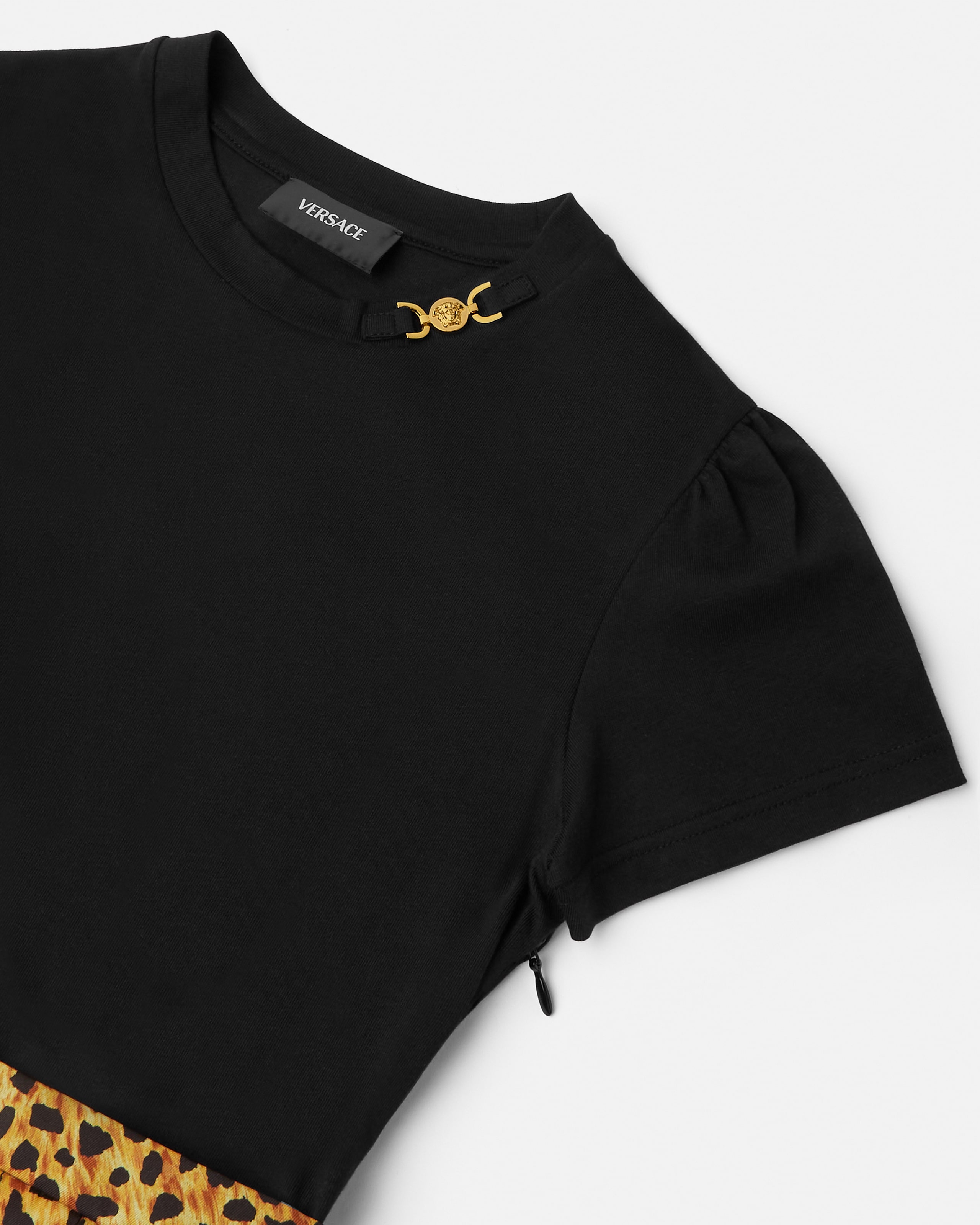 Kids Printed Cotton-Jersey Twill Dress