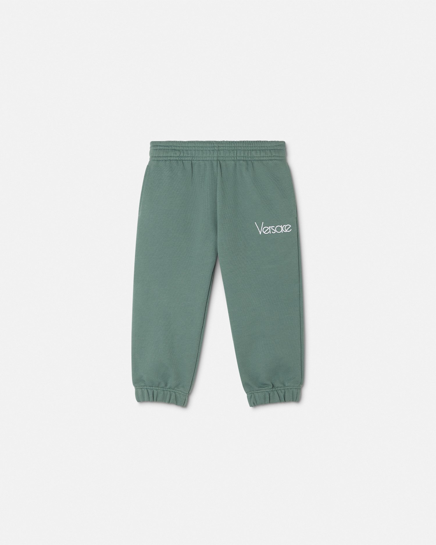 Versace Pantalon 1978 Re-edition Logo Kids In Green