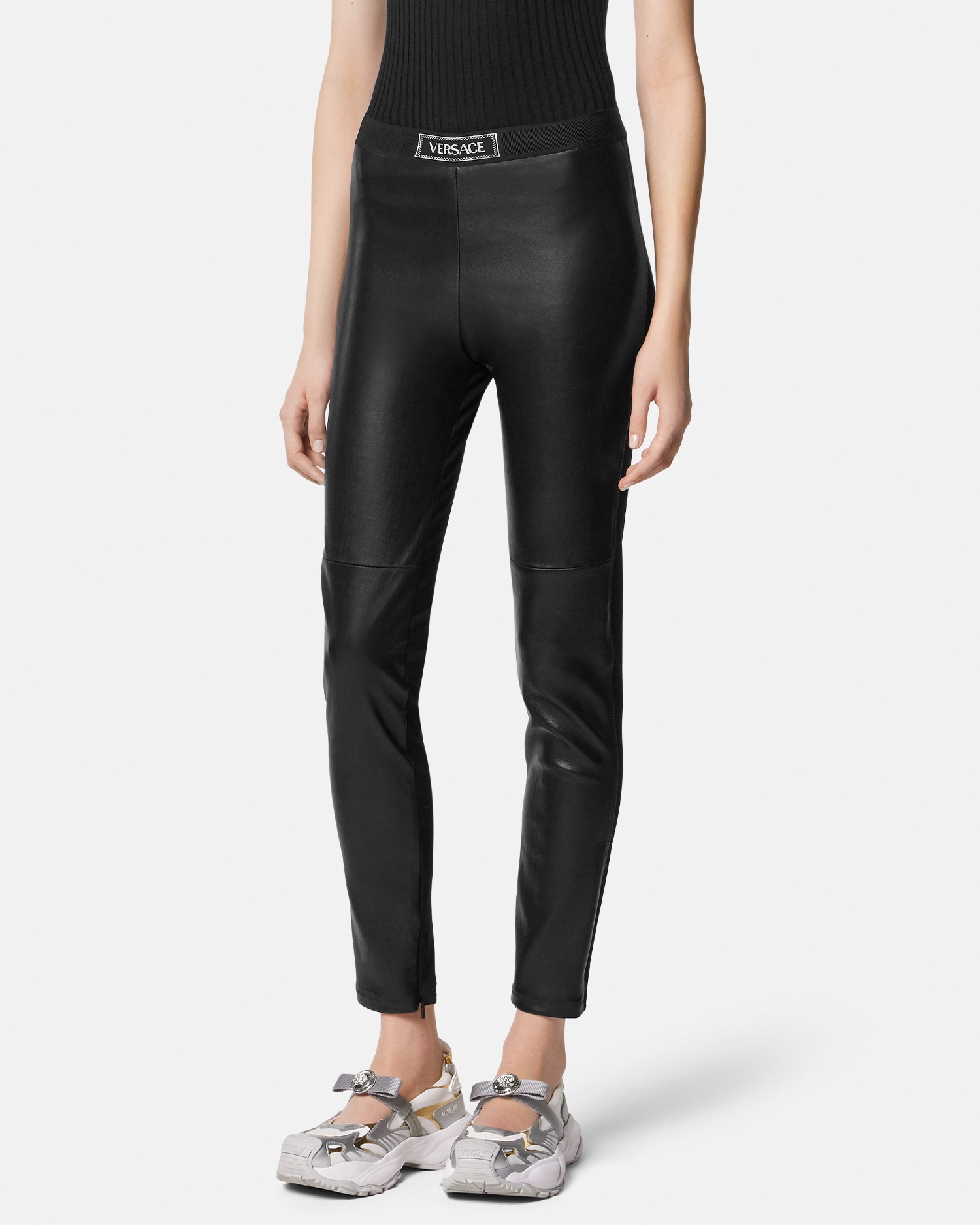 Plongé Leather Leggings