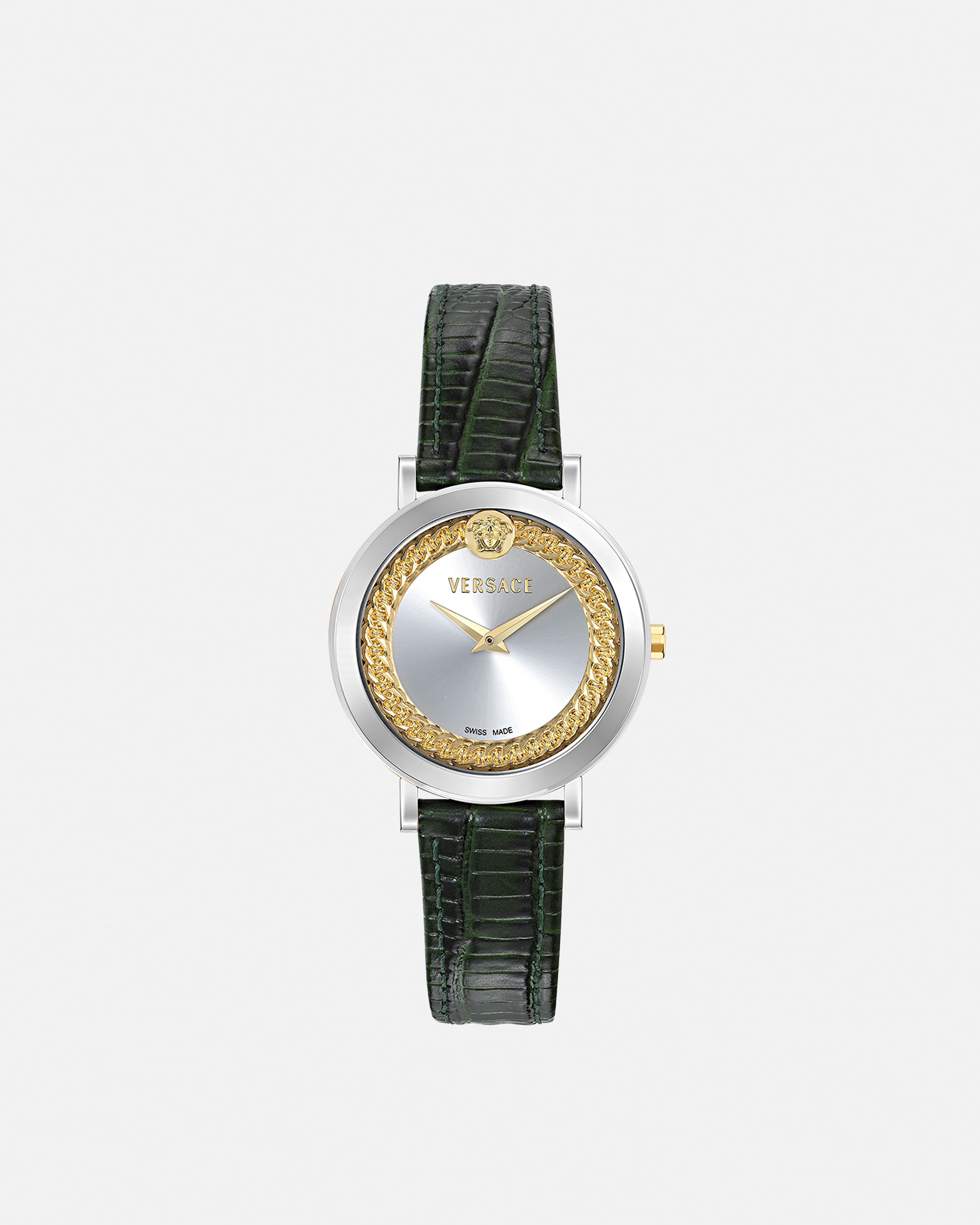 Versace V-libra Watch In Black