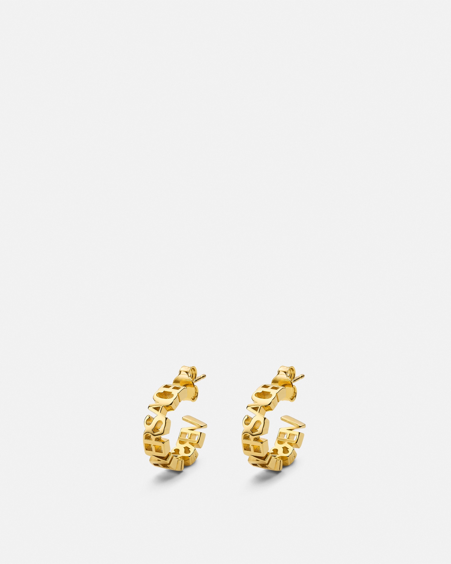 Versace Logo Earrings