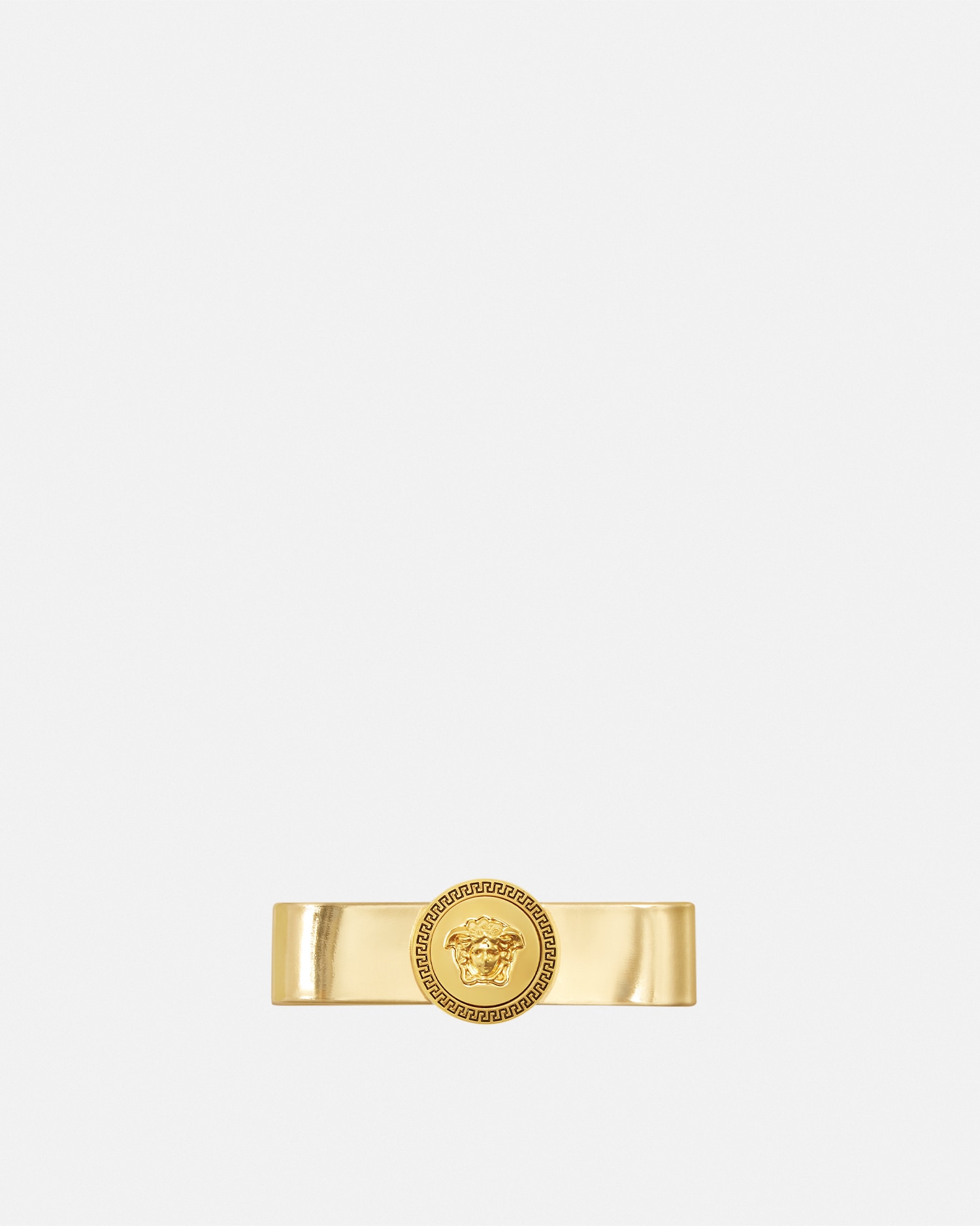 Versace Barrette Métallisée Gianni Ribbon
