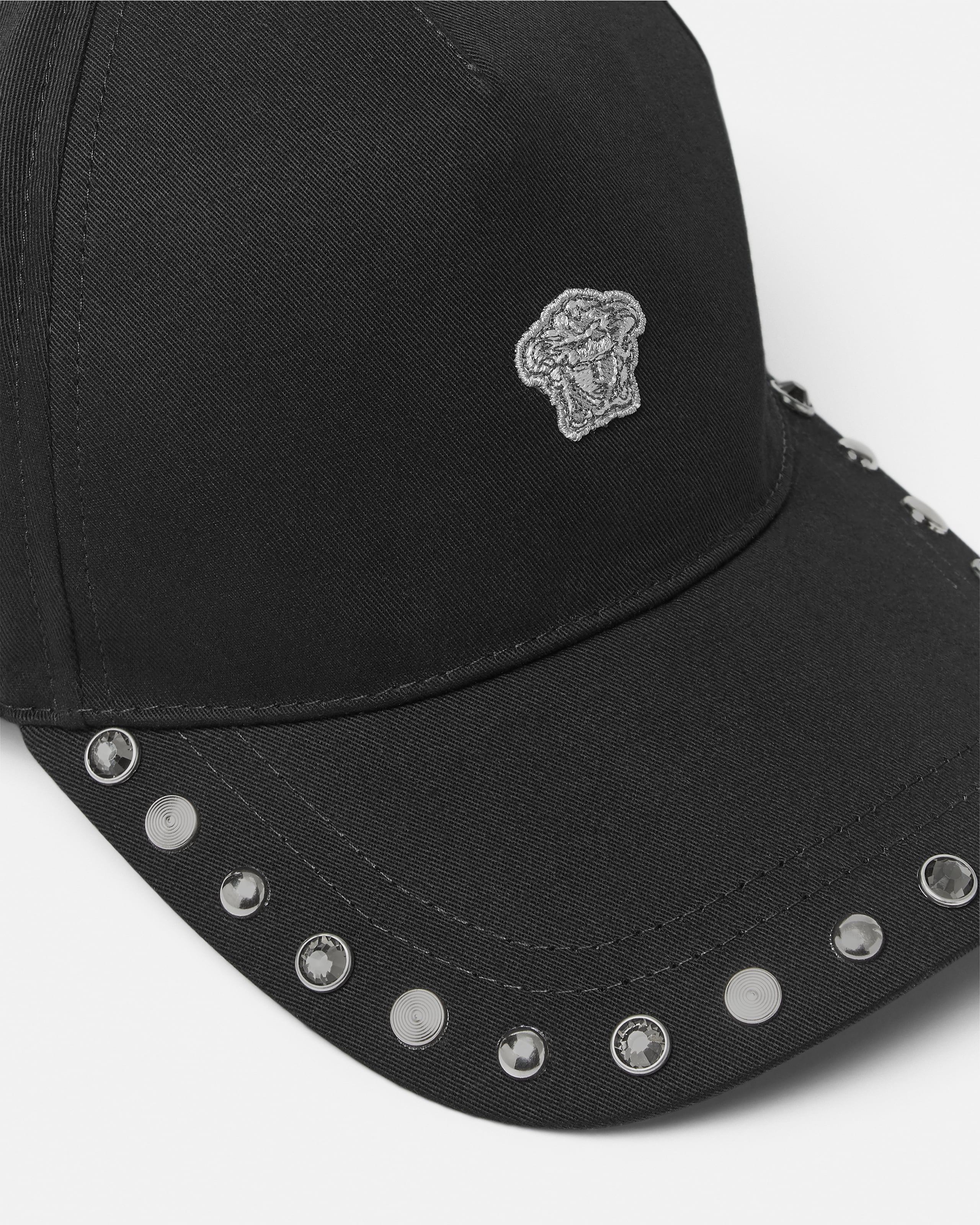 Embellished Cotton Baseball Cap