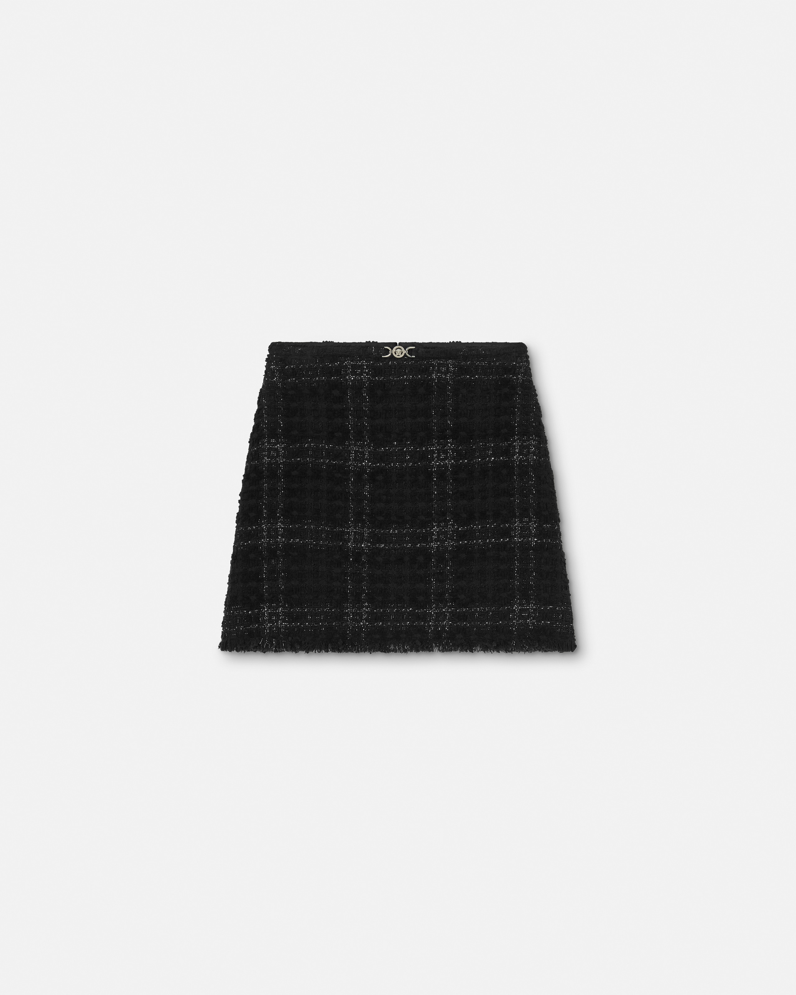 Tweed Cotton Mini Skirt