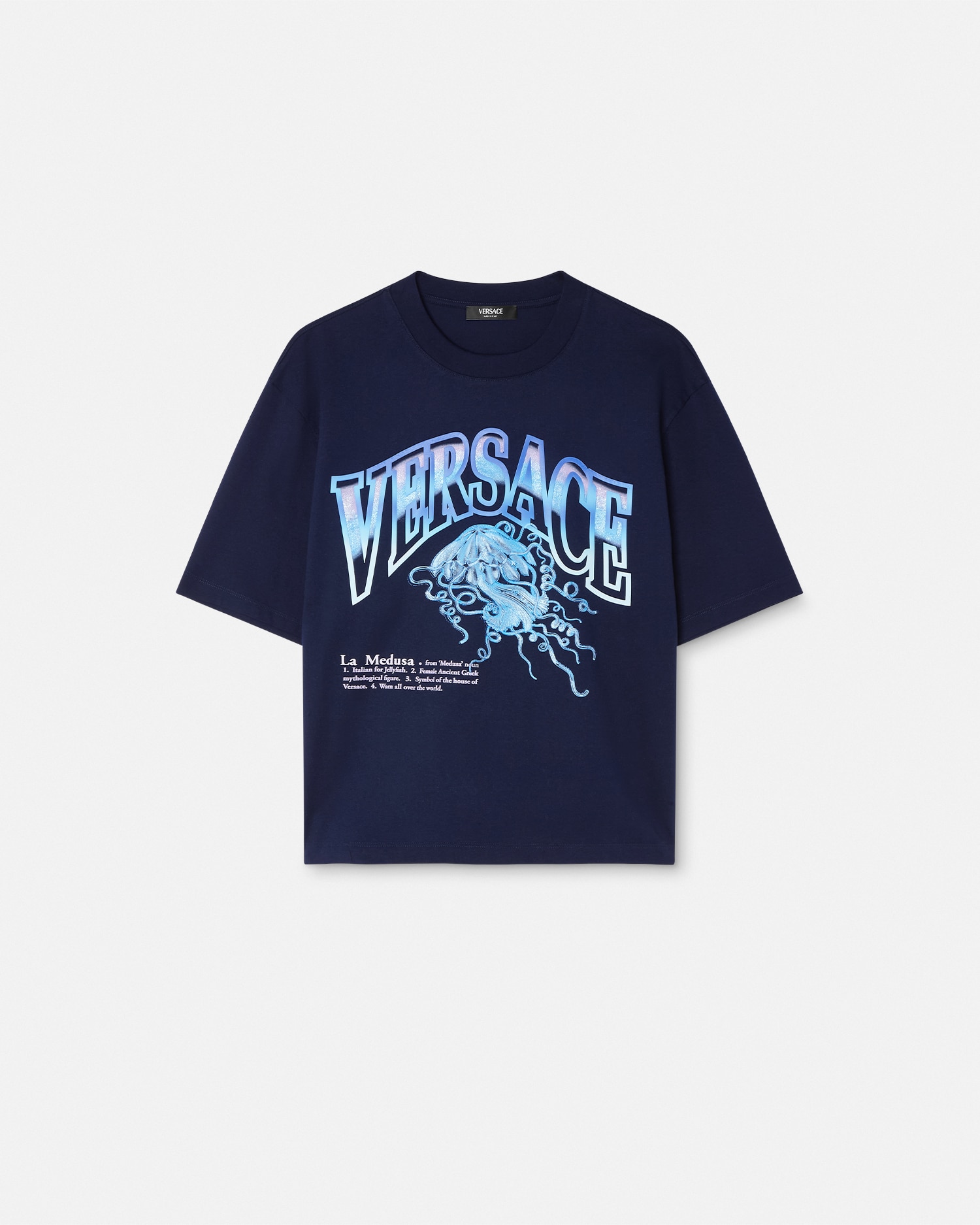 Versace T-shirt Court La Medusa Varsity