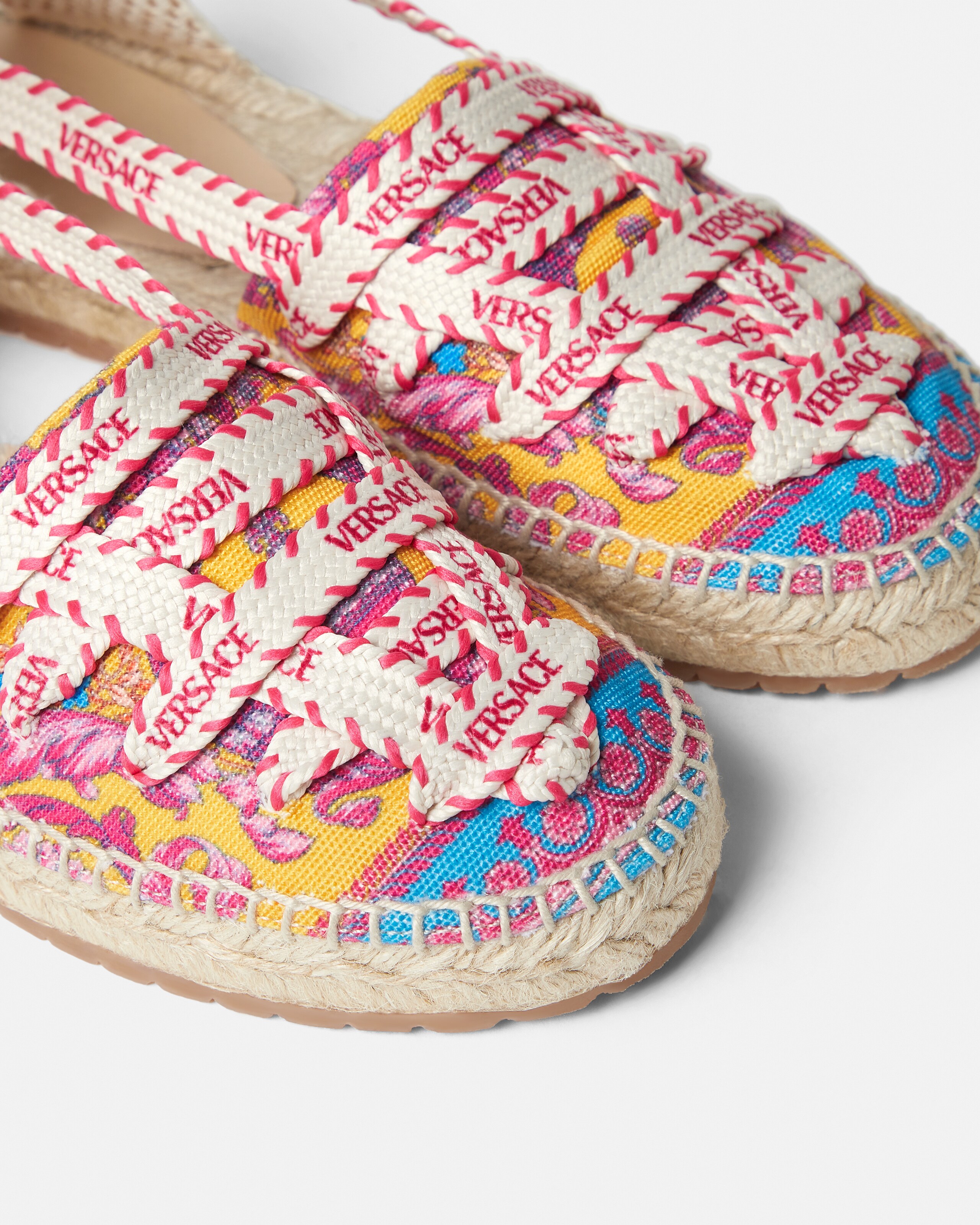 Kids Printed Canvas Espadrilles