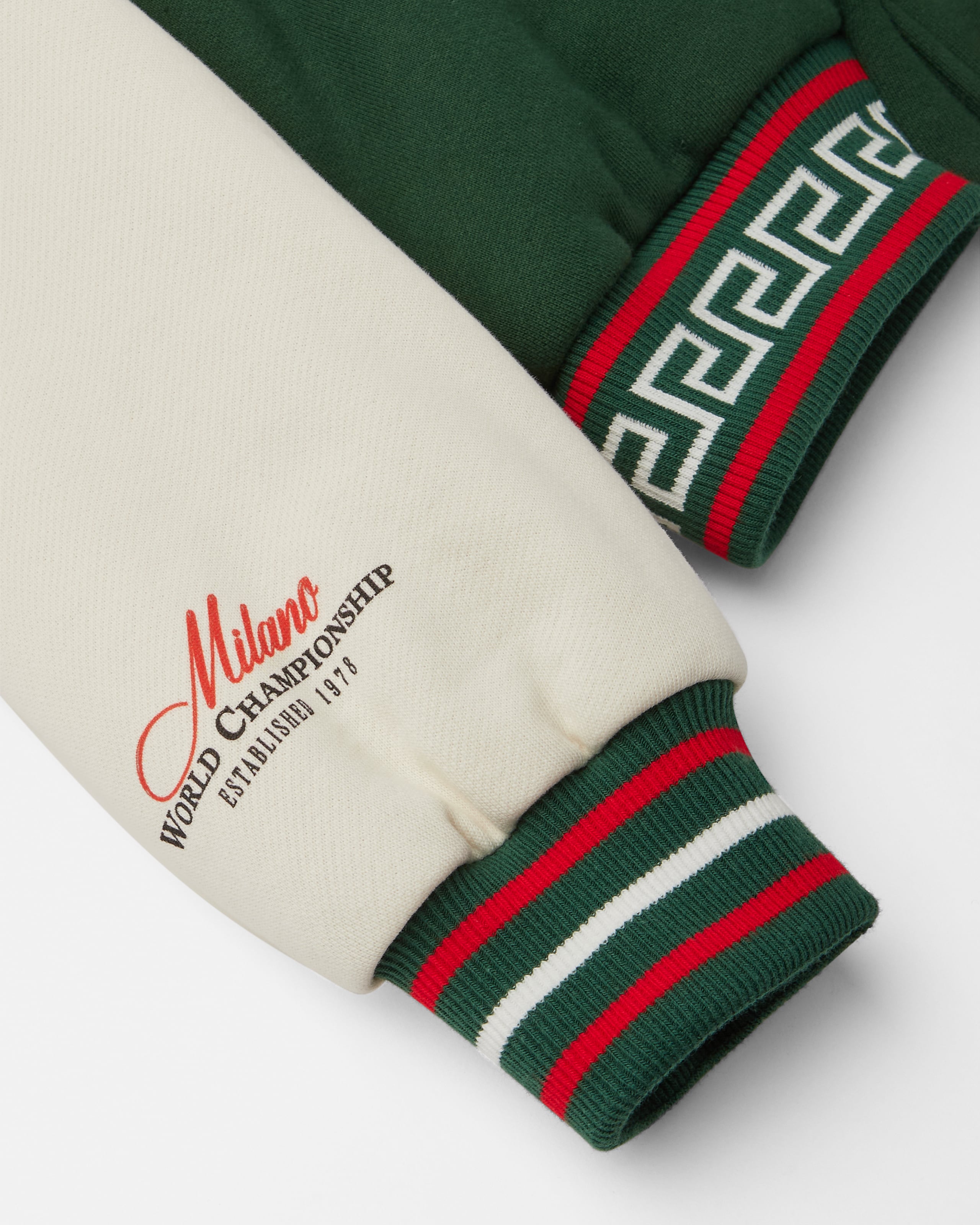 Kids Printed Cotton-Jersey Bomber