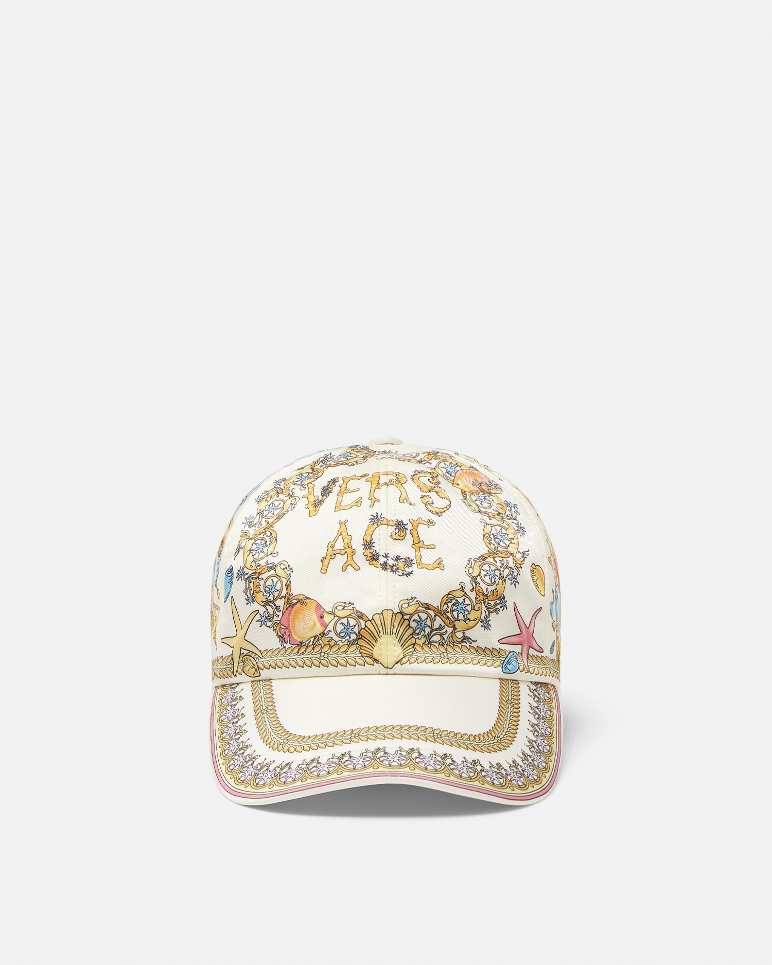 Versace Casquette De Baseball Underwater Barocco In Multi