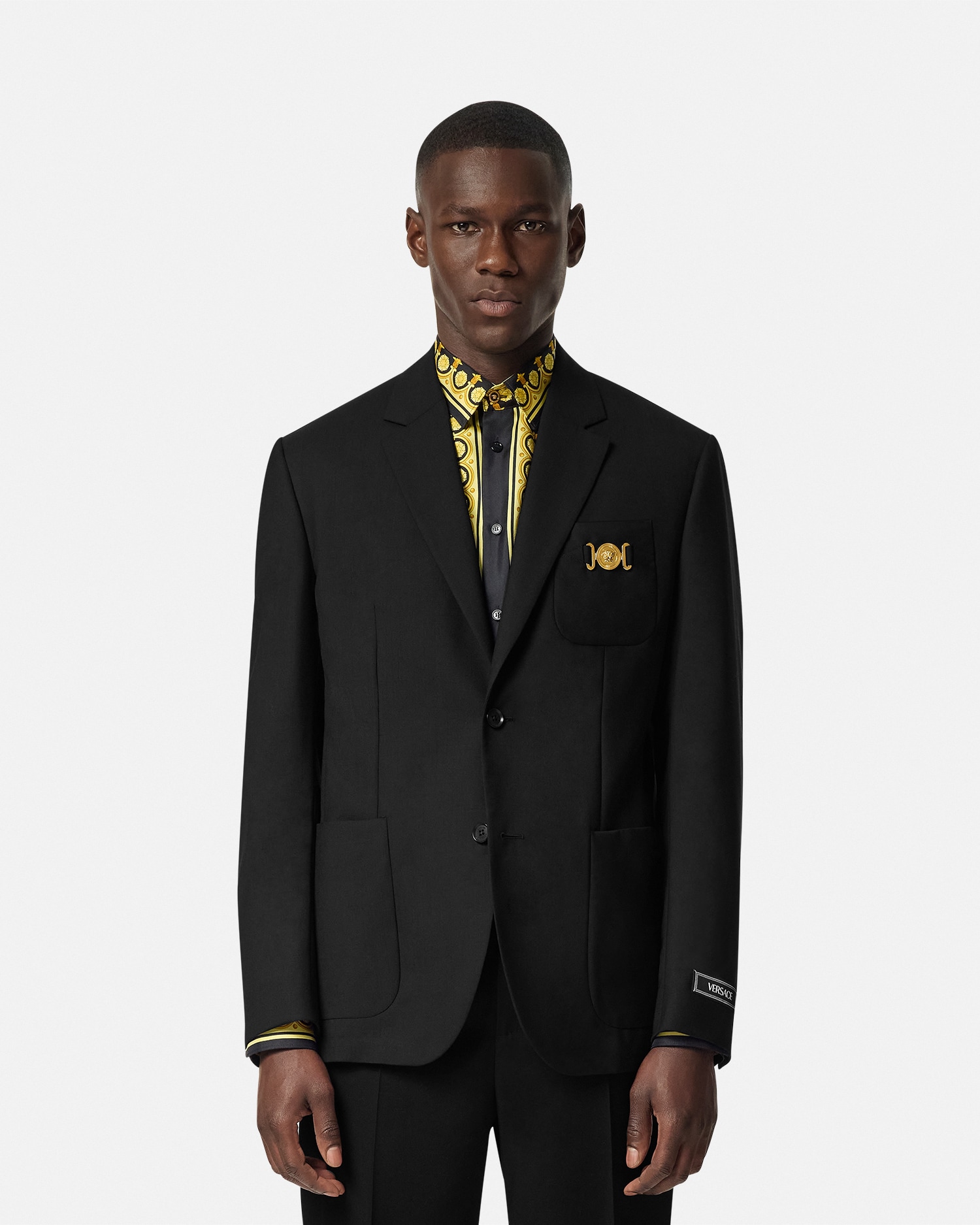 Men's Versace Icons: Tailored suits, denim, and more | VERSACE US