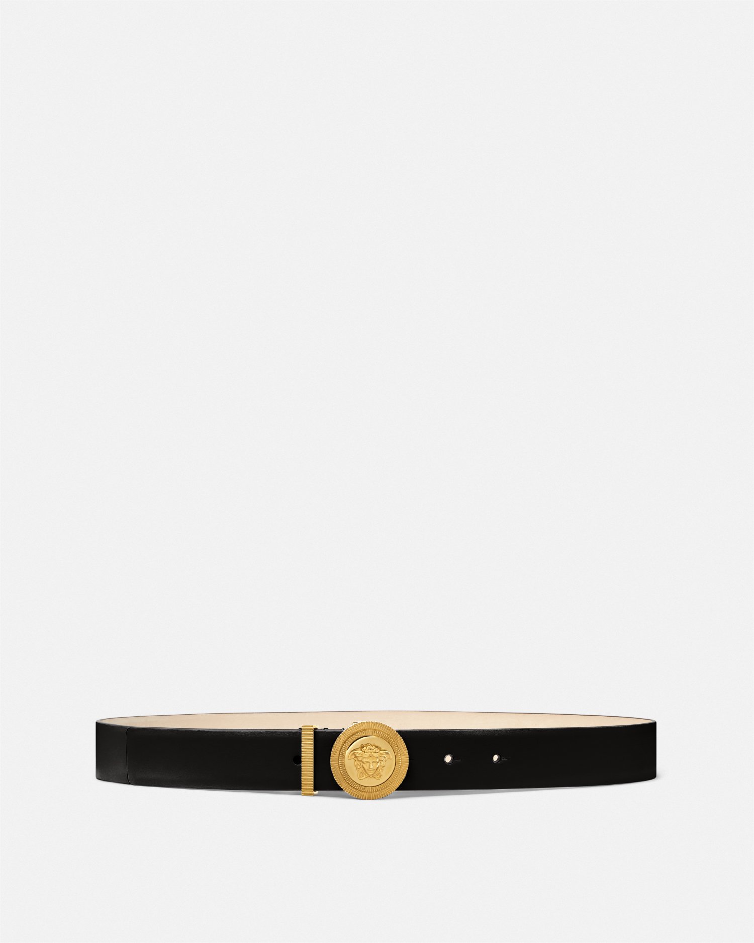 Medusa Biggie Leather Belt 1.2