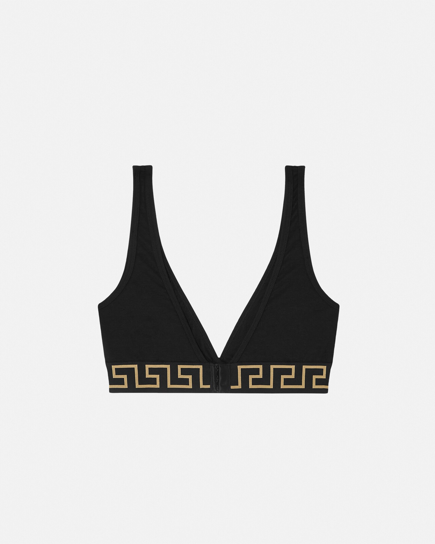 Cotton-Jersey Triangle Bralette