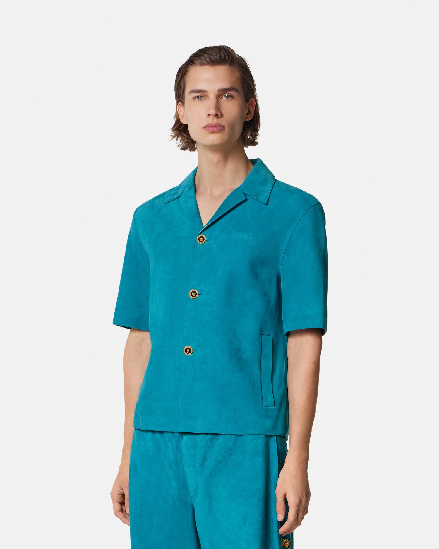 Suede Overshirt