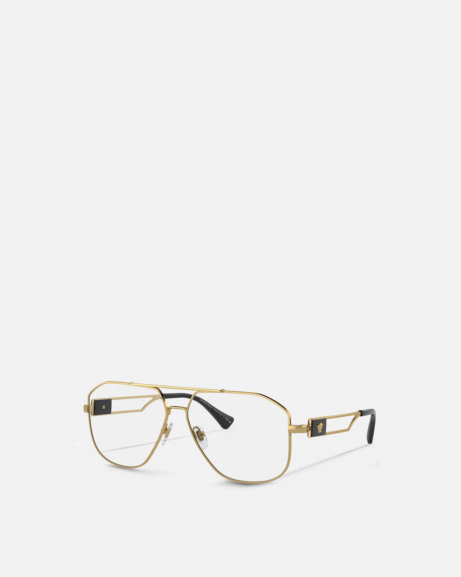 Versace Occhiali Special Project Glasses In Gold