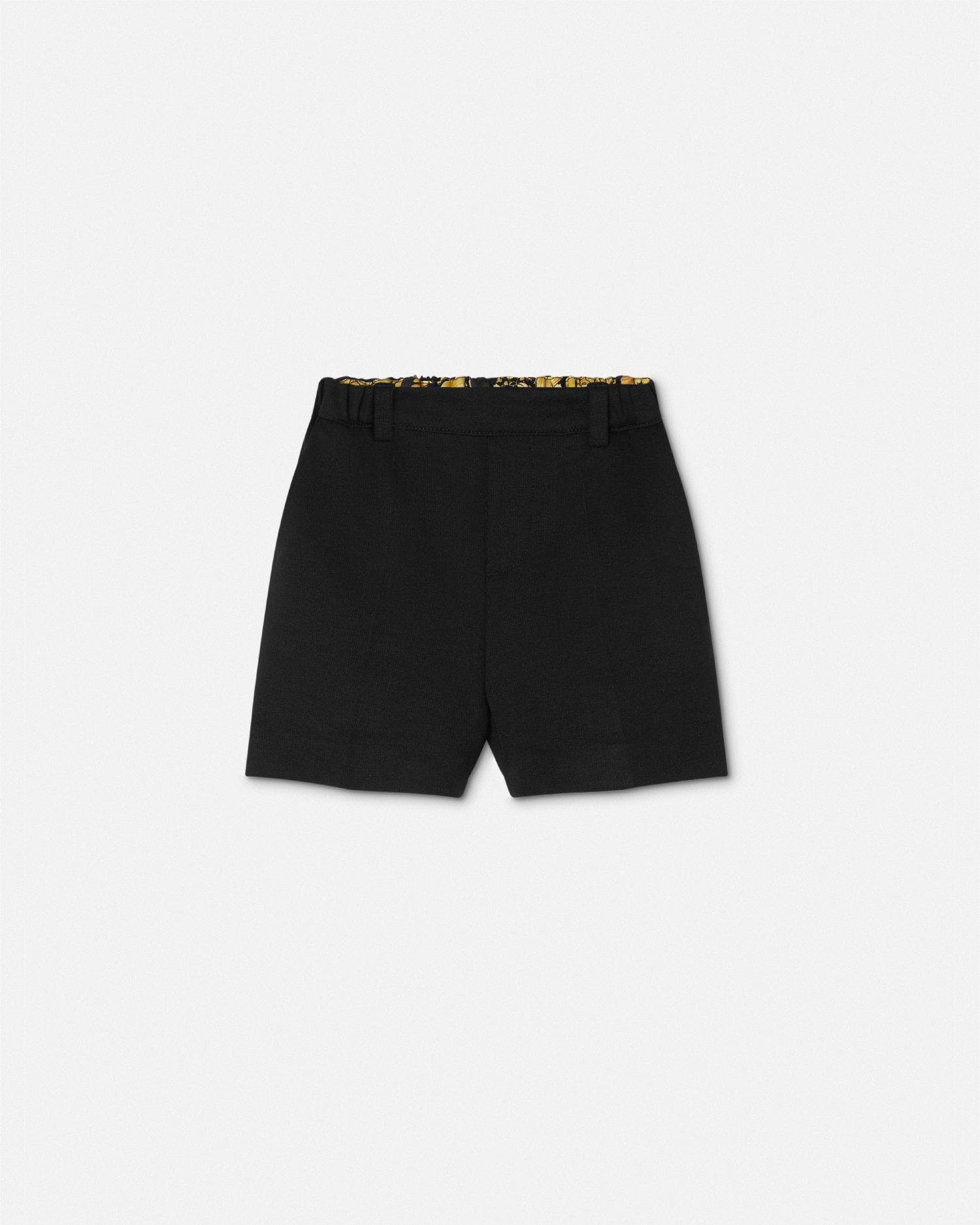 Versace Baby Shorts In Black