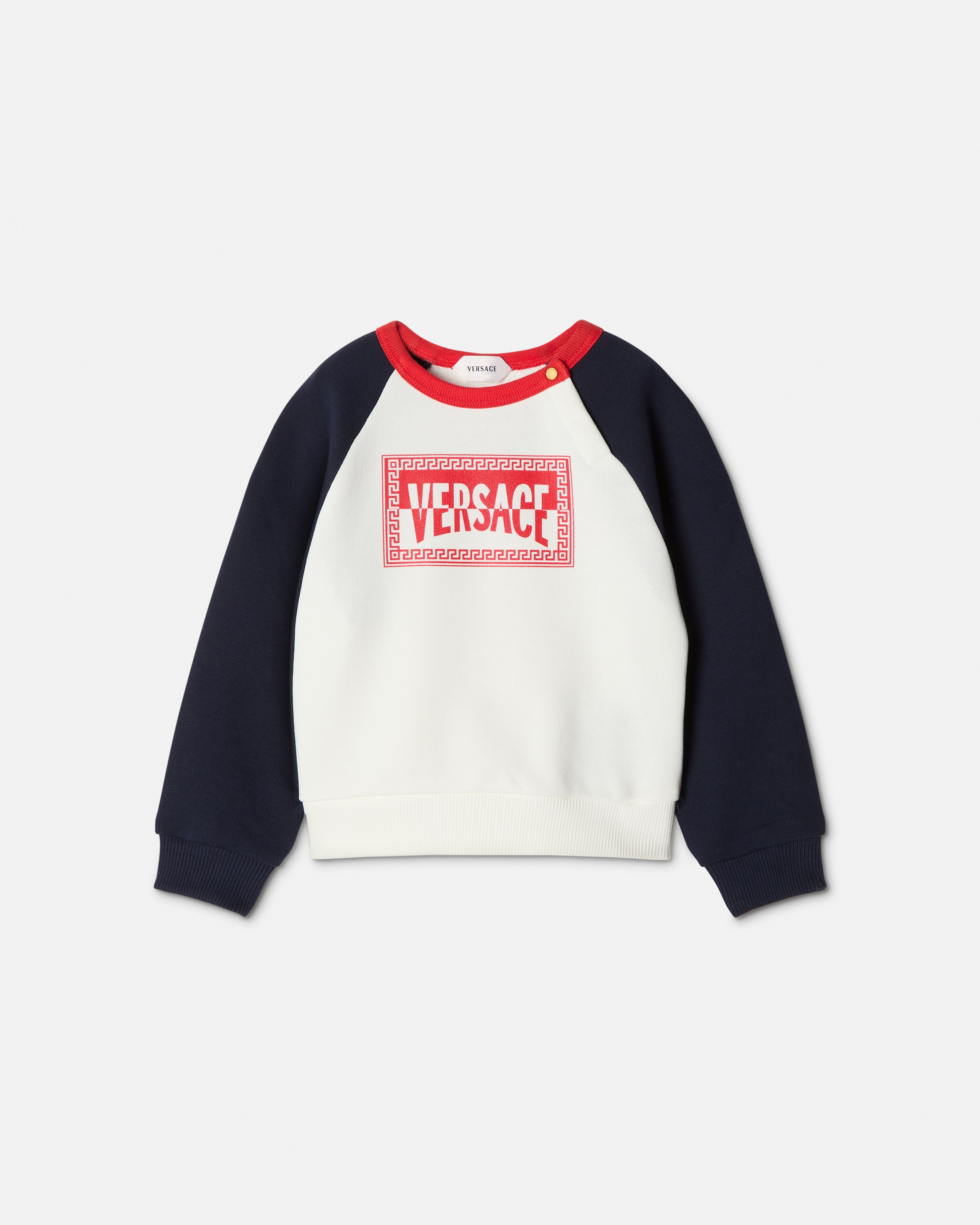 Versace Baby Printed Cotton-jersey Sweatshirt