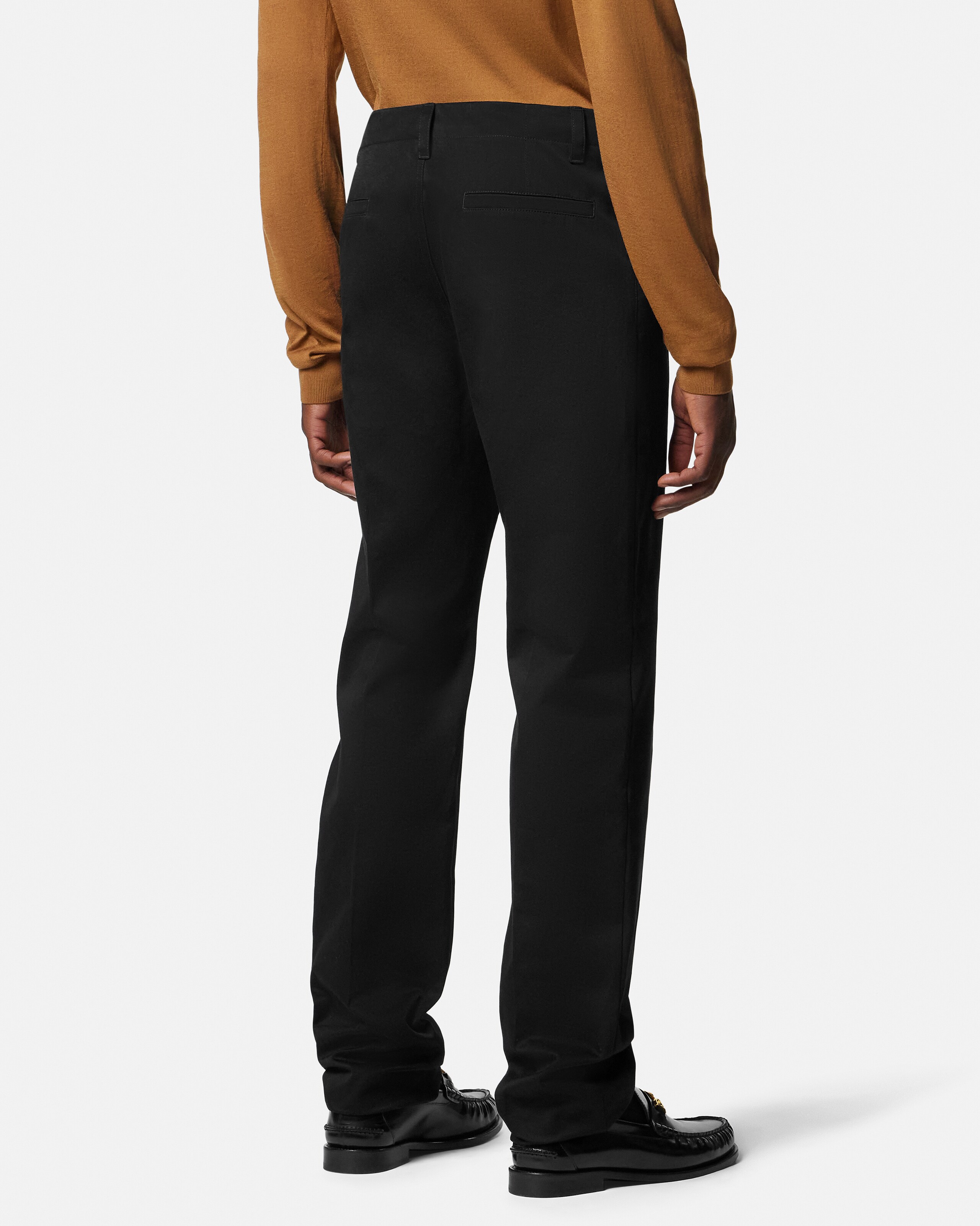 Cotton-Gabardine Chino Pants