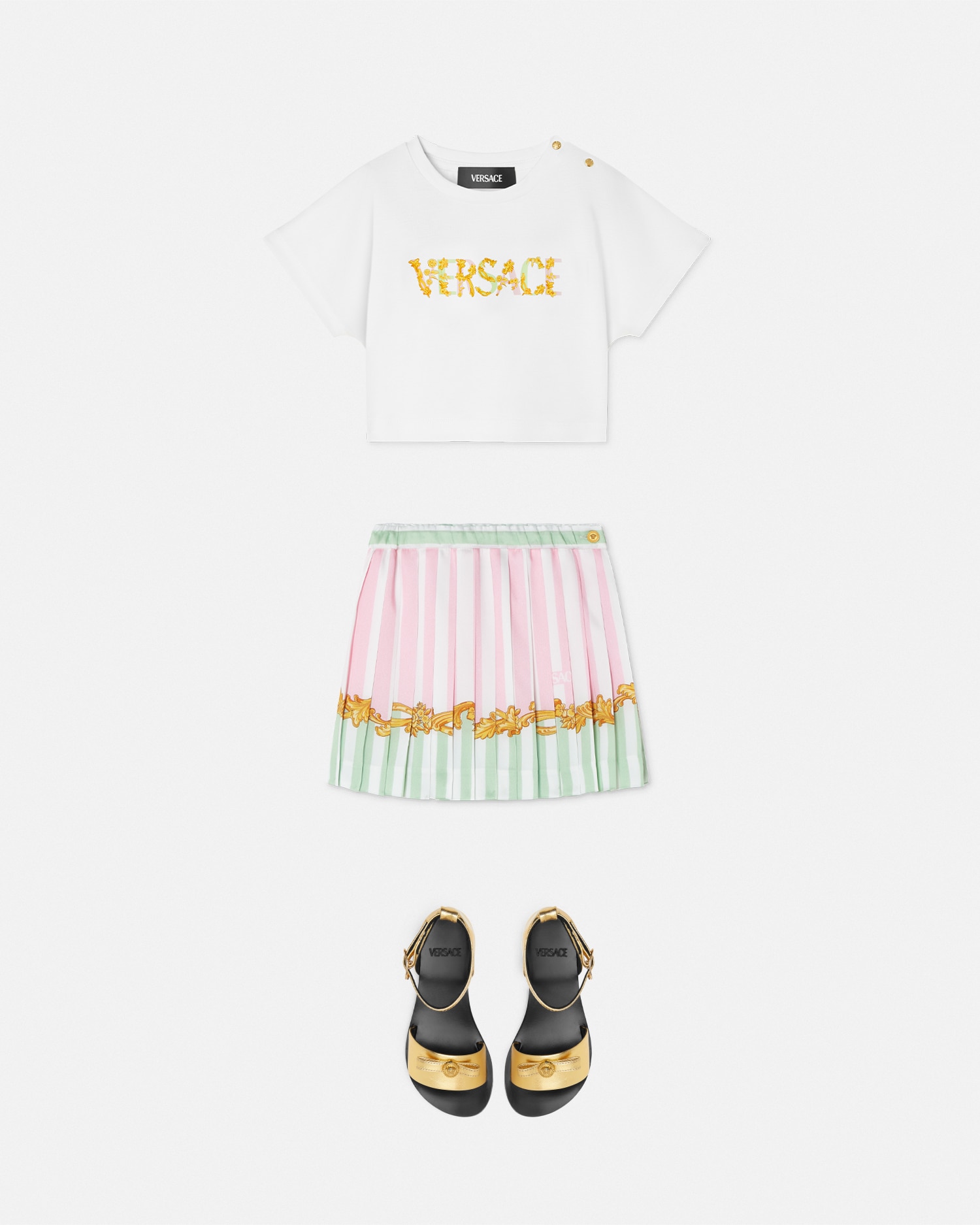 Versace Logo Kids T-Shirt