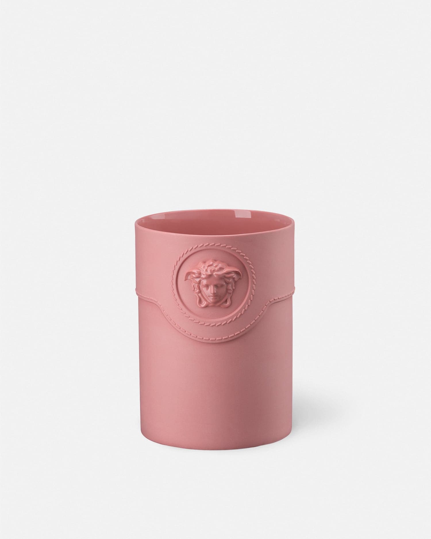 Versace Vase La Medusa 18 Cm In Rose