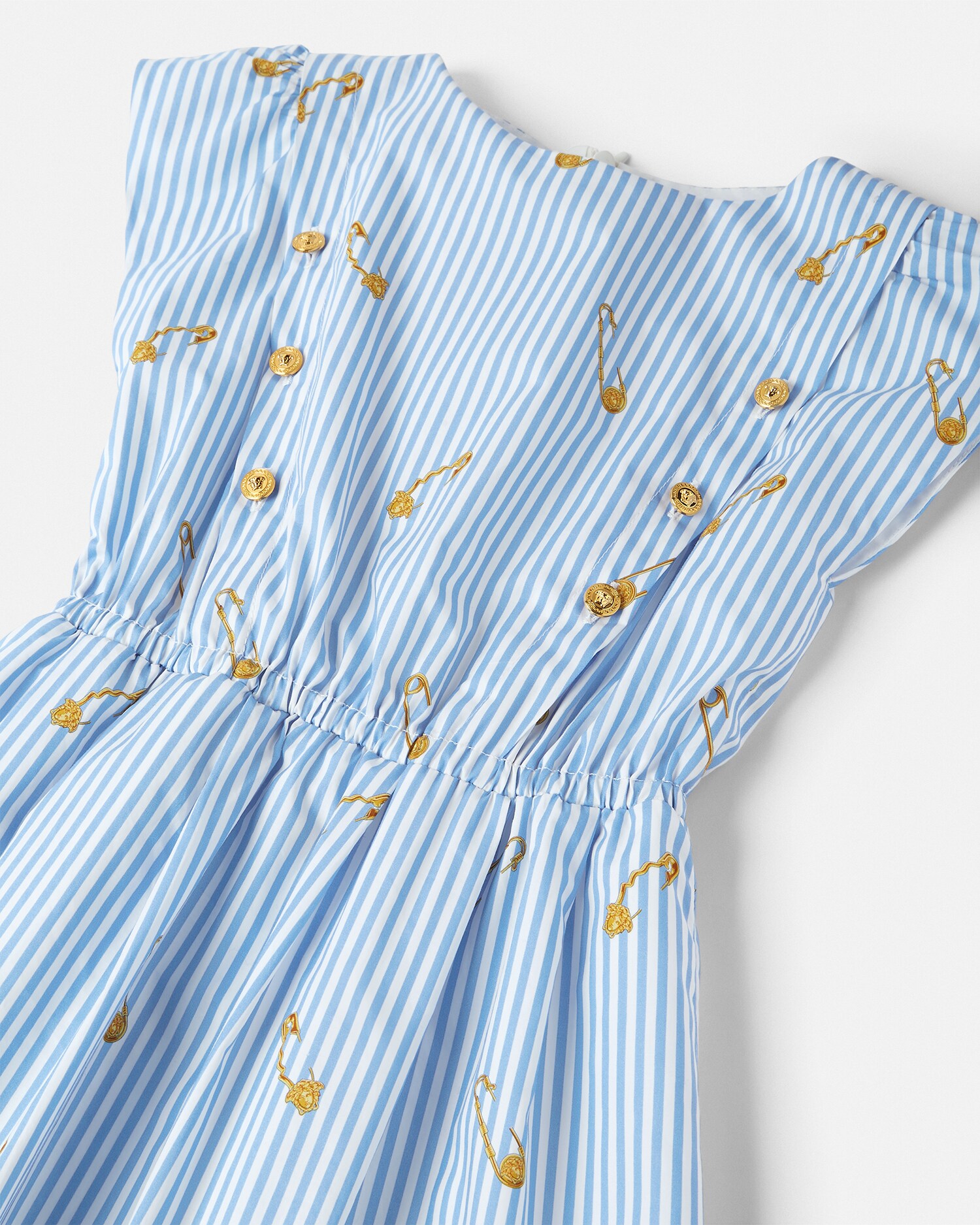 Pinstripe Pin Kids Dress