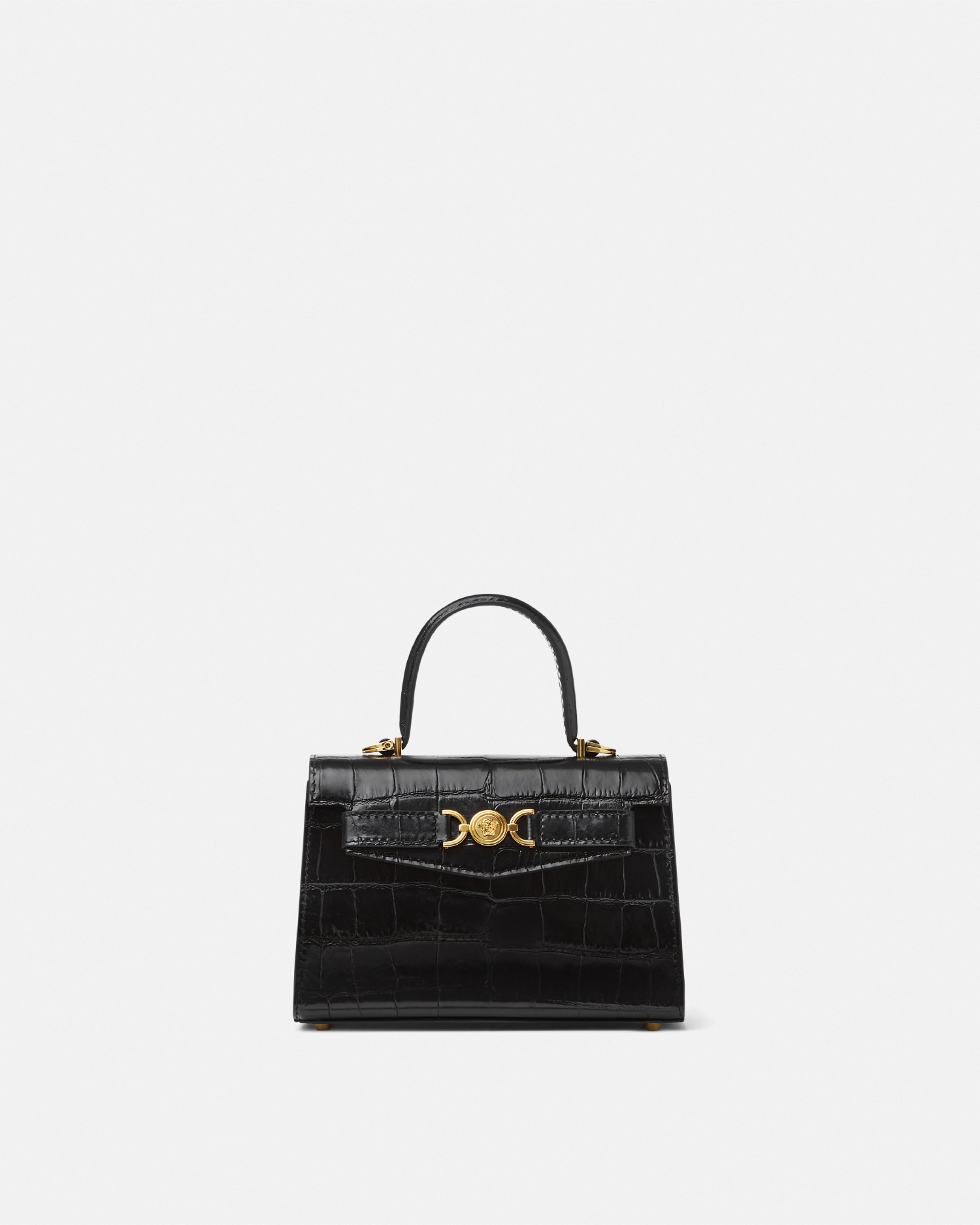 Medusa '95 Small Croc-Effect Top-Handle