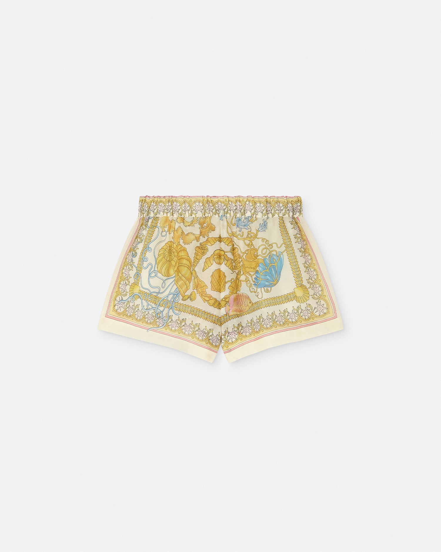 Underwater Barocco Cover-Up Shorts