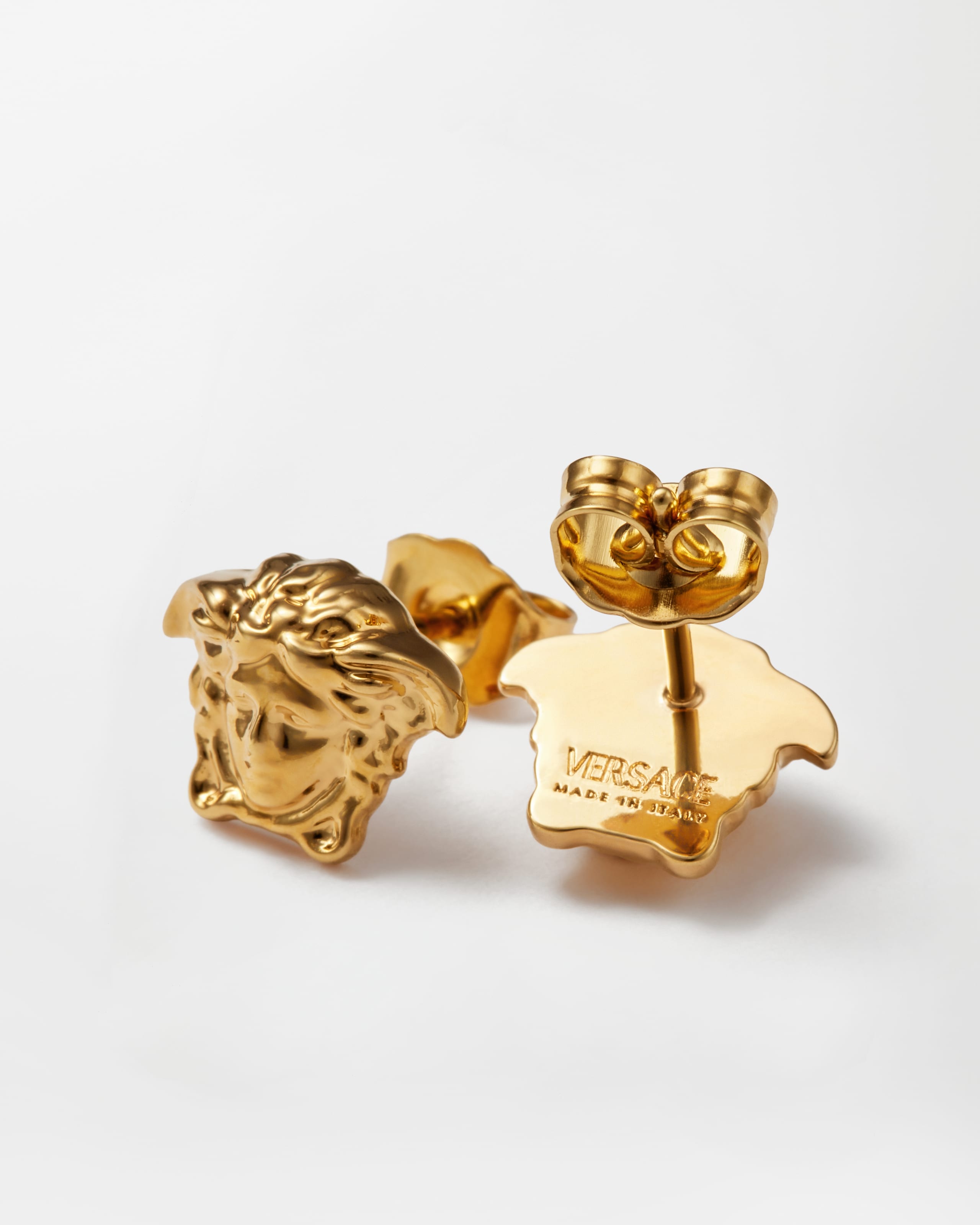 Medusa Earrings Gold | VERSACE US
