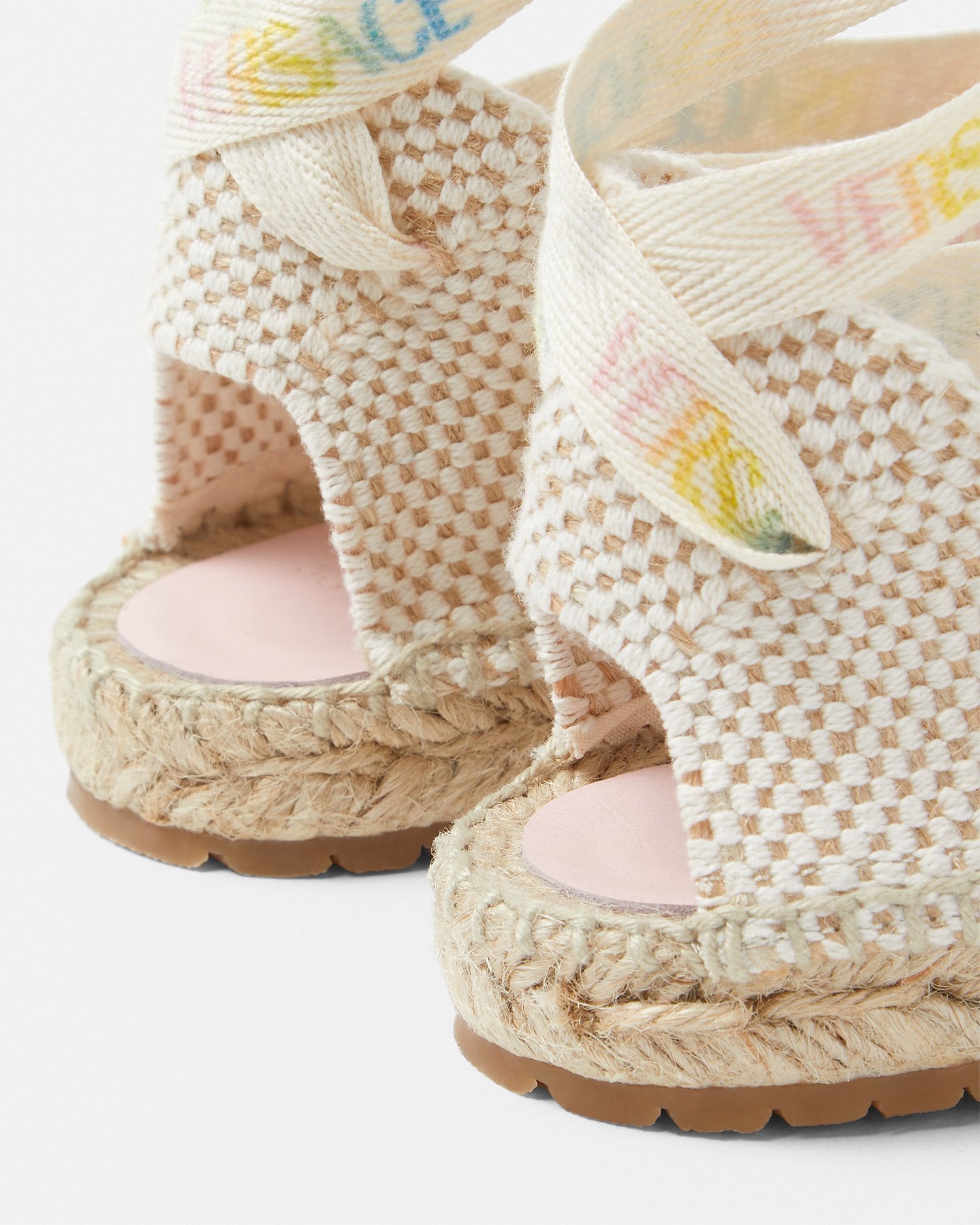 Versace Logo Kids Espadrilles
