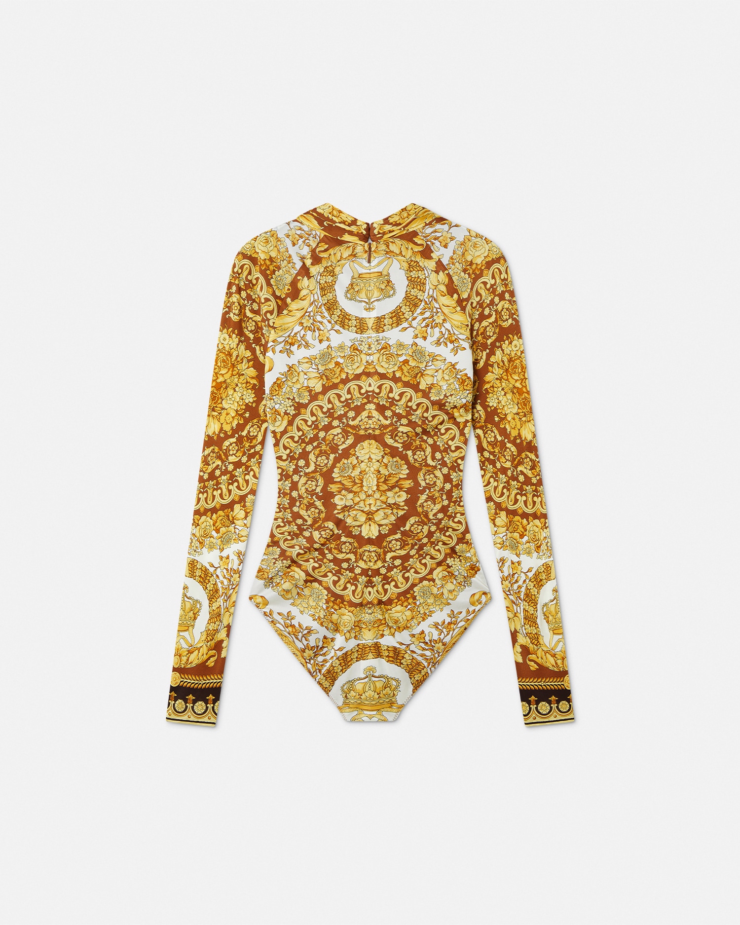 Barocco Safety Pin Fitted Bodysuit