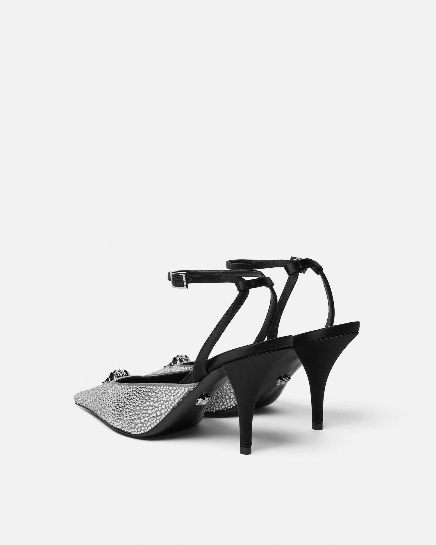Crystal La Medusa Slingback Pumps 85 mm
