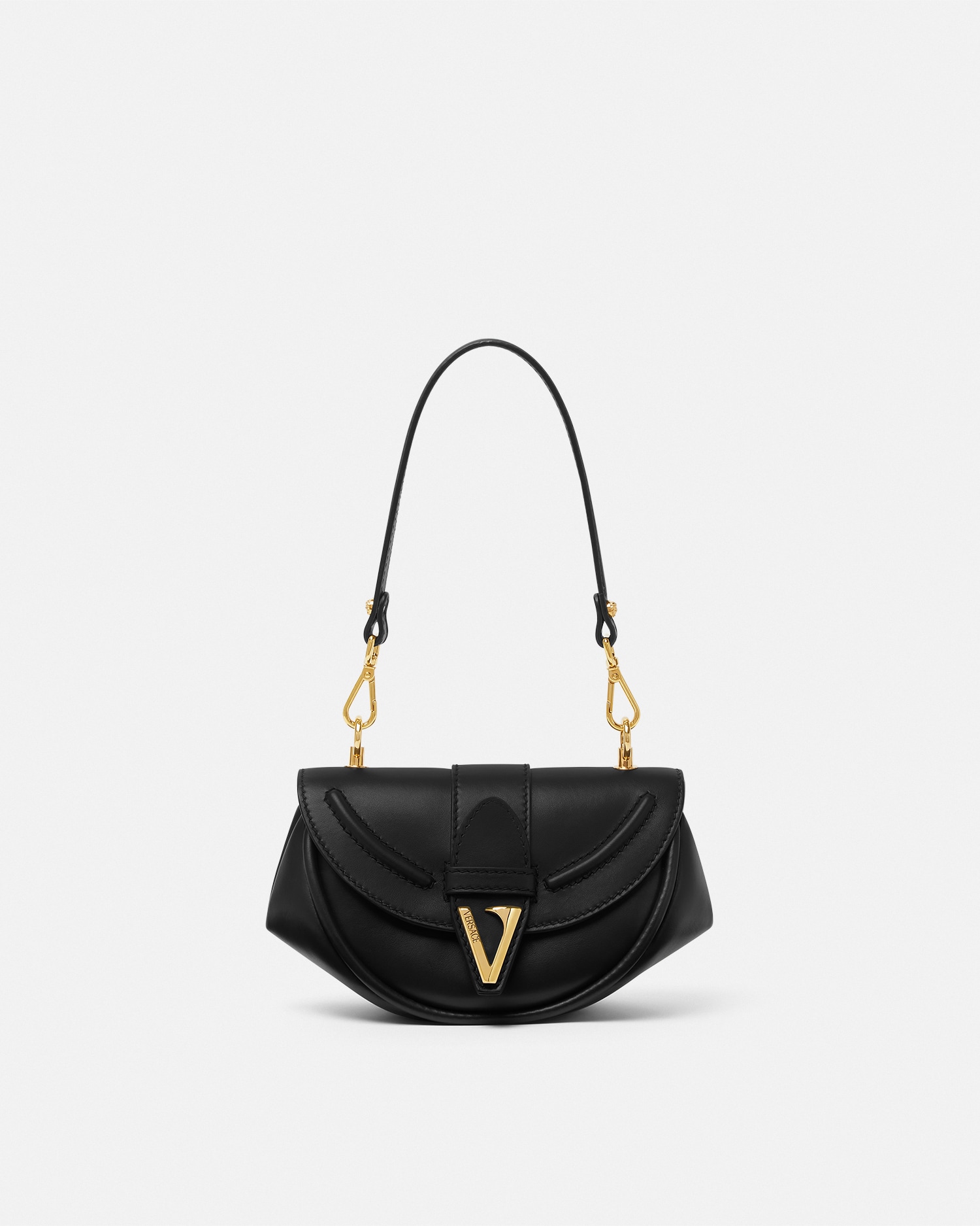 Virtus Small Leather Shoulder Bag