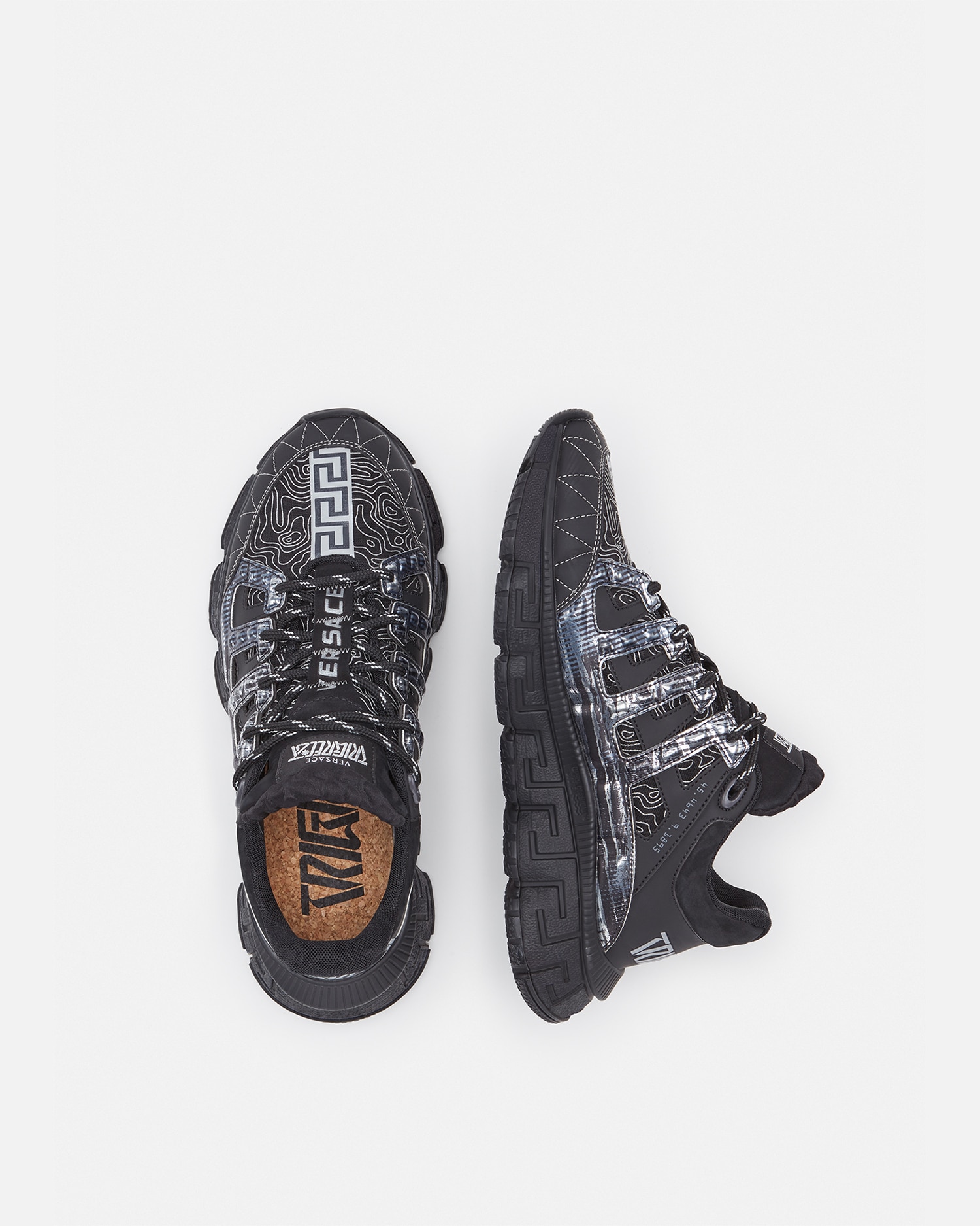Versace Trigreca Sneakers for Men | VERSACE US