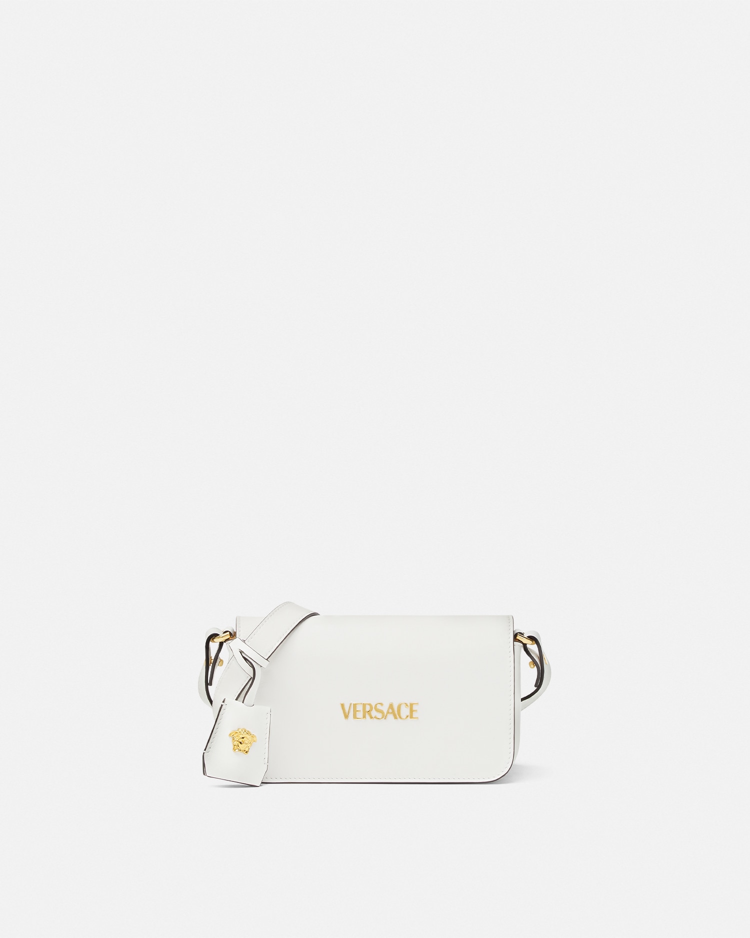 Versace Tag Nappa Mini Bag Pink | VERSACE US