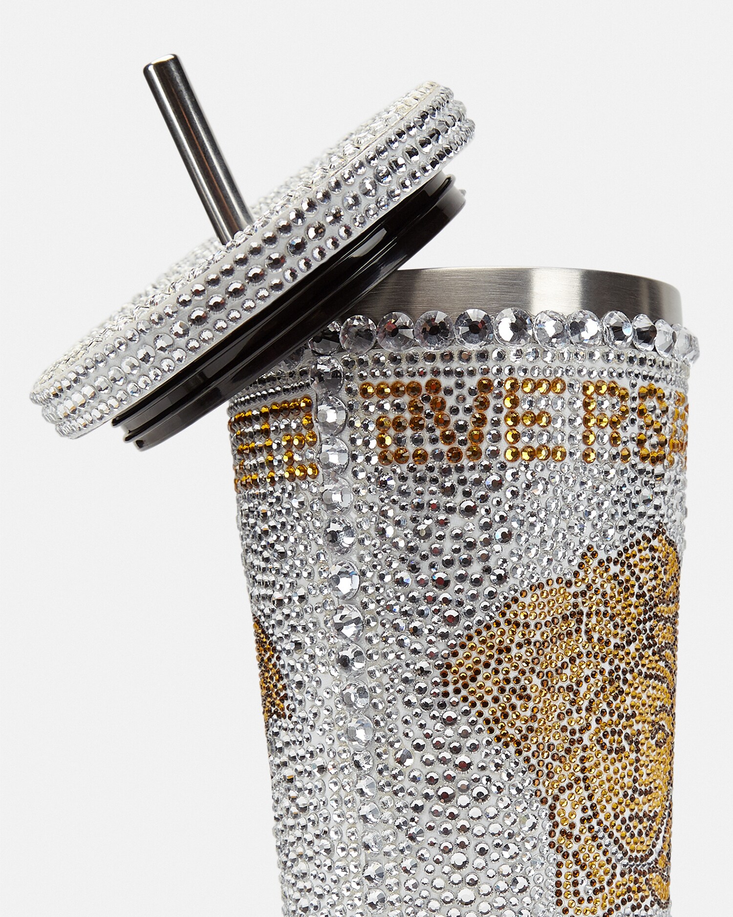 Crystal Medusa Travel Cup White | VERSACE US