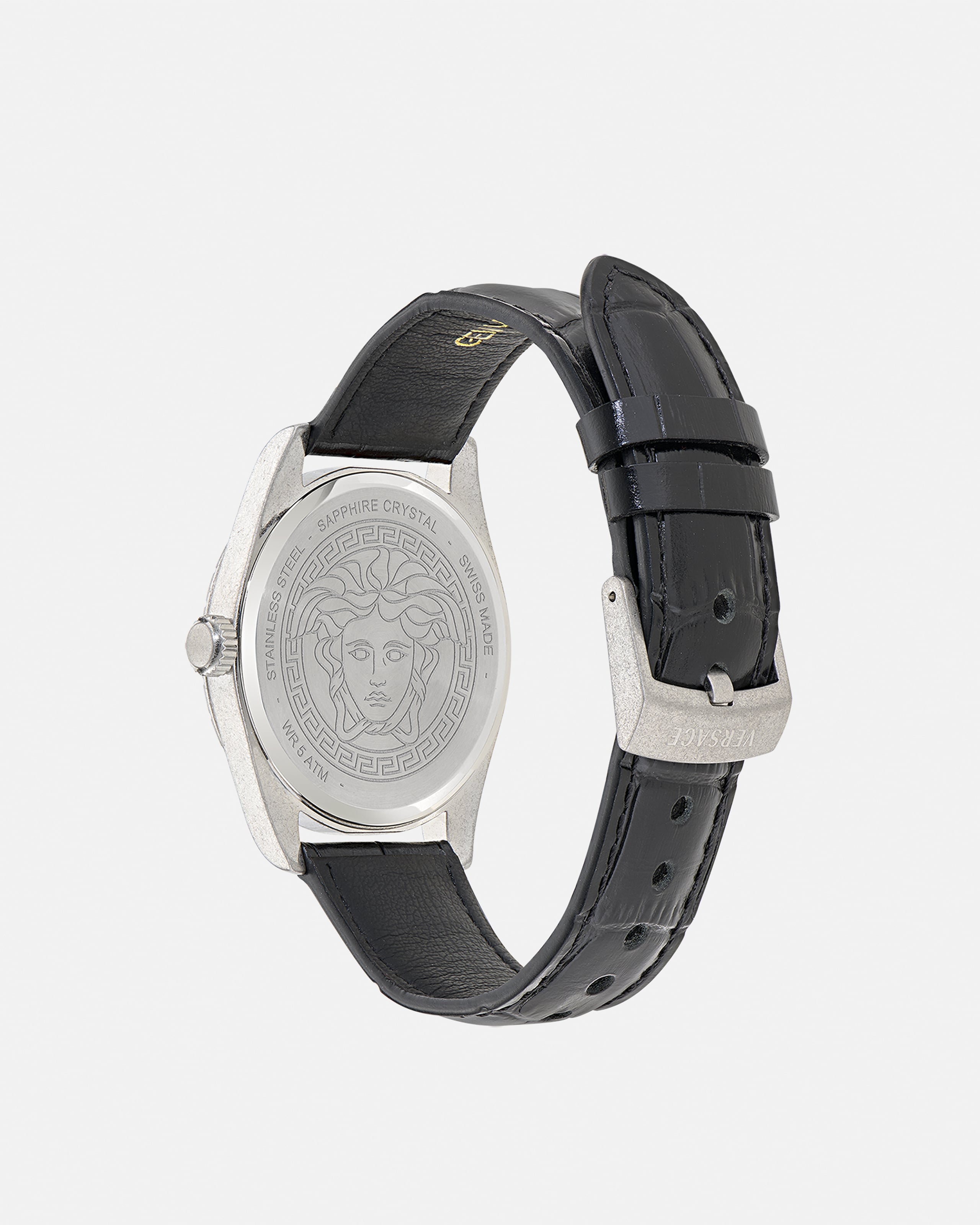 Versace Millenium Gent 40mm Watch In Black