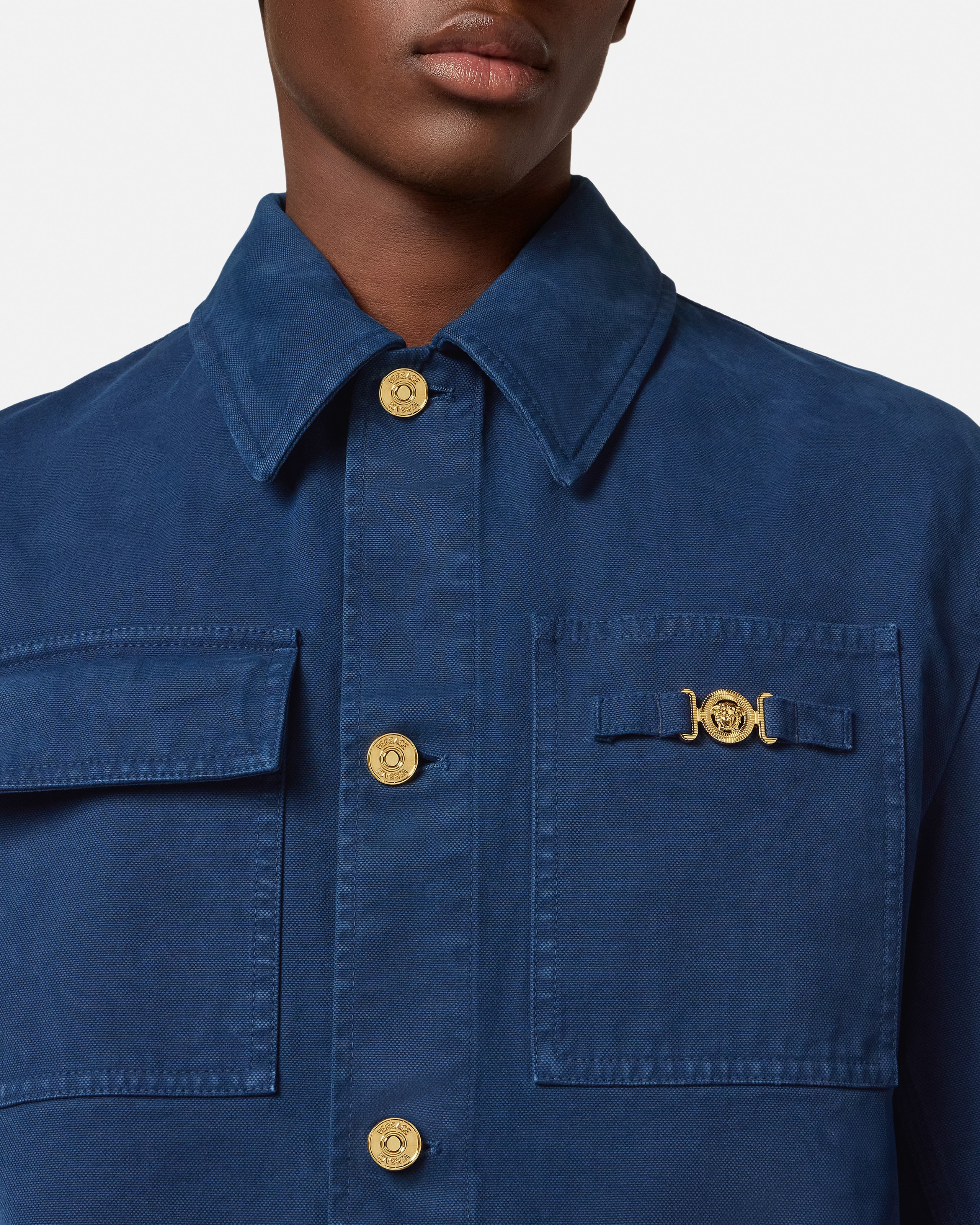 Overdyed Canvas Carpenter Jacket