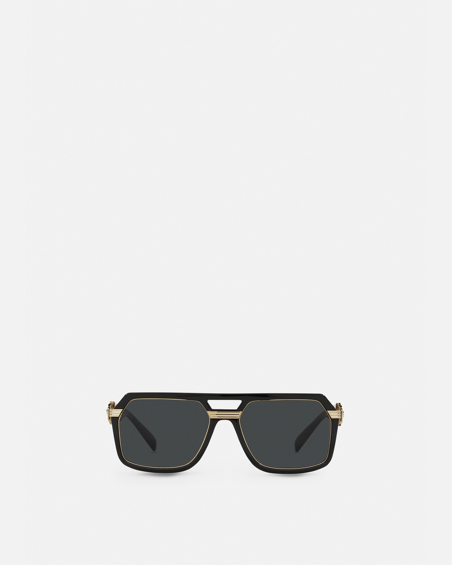 Shop Versace Vintage Icon Pilot Sunglasses In Black