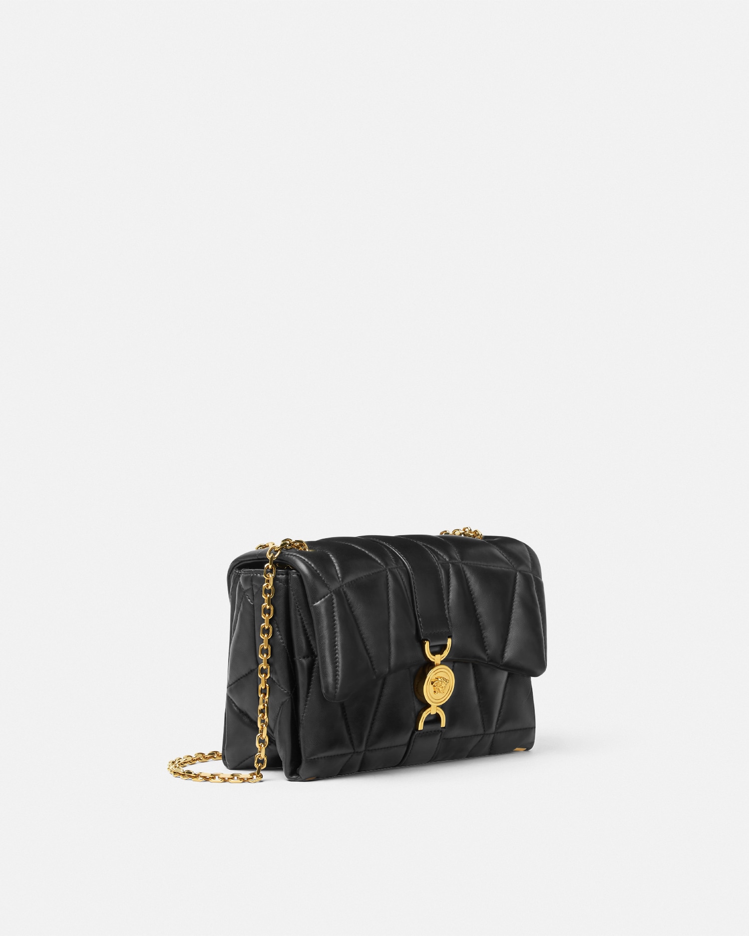 Kleio Quilted Nappa Shoulder Bag