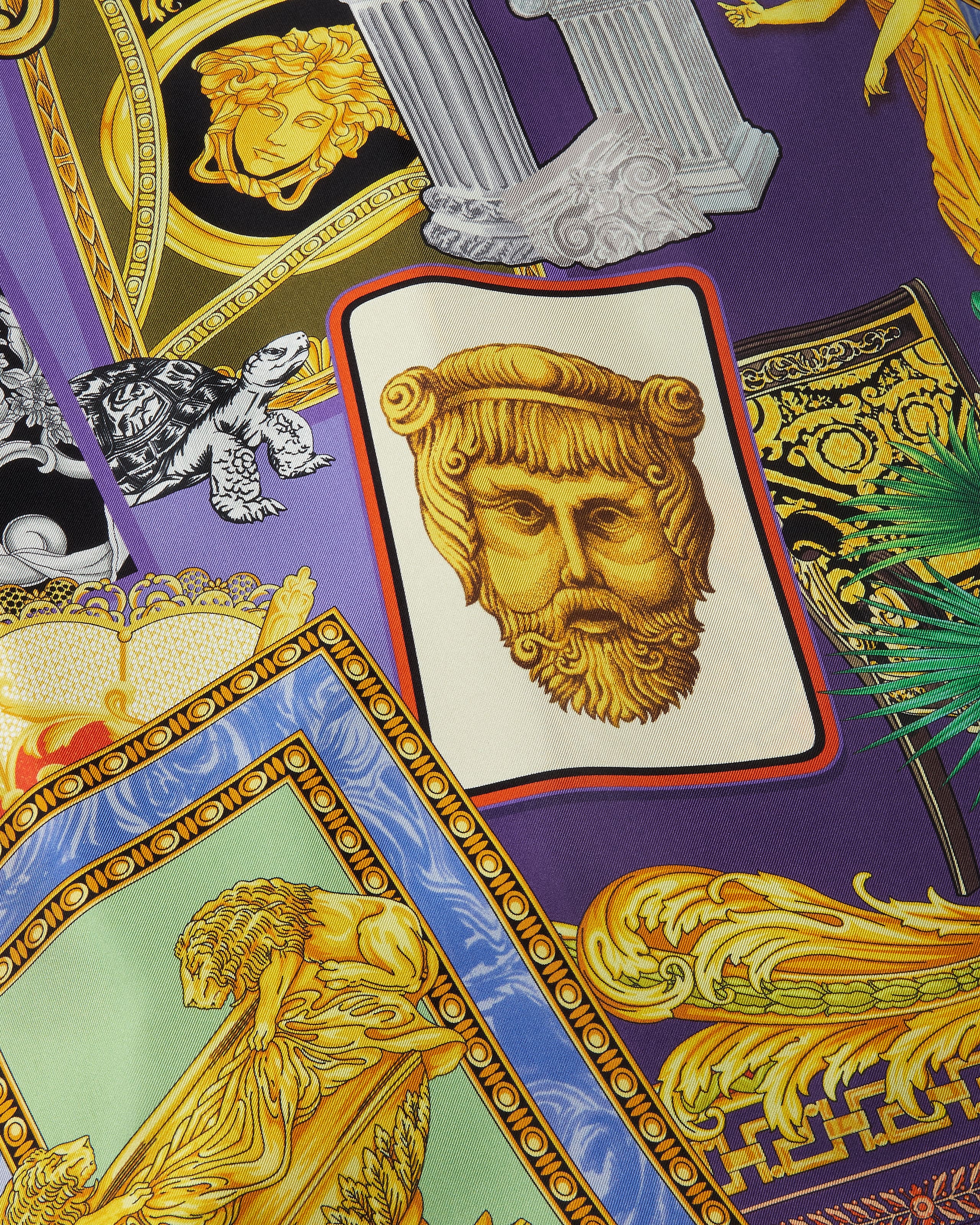 Printed Silk Twill Regular Shirt